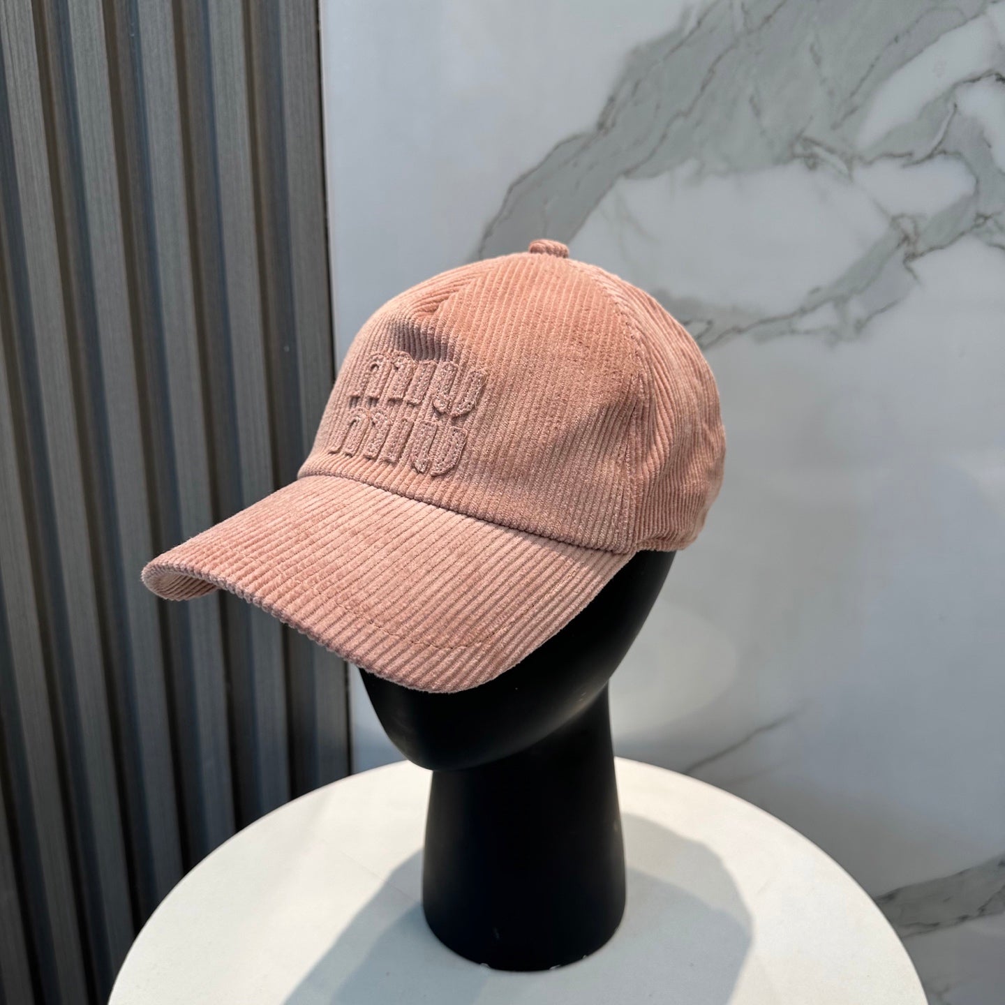 Miumiu Baseball Cap Velvet 297633