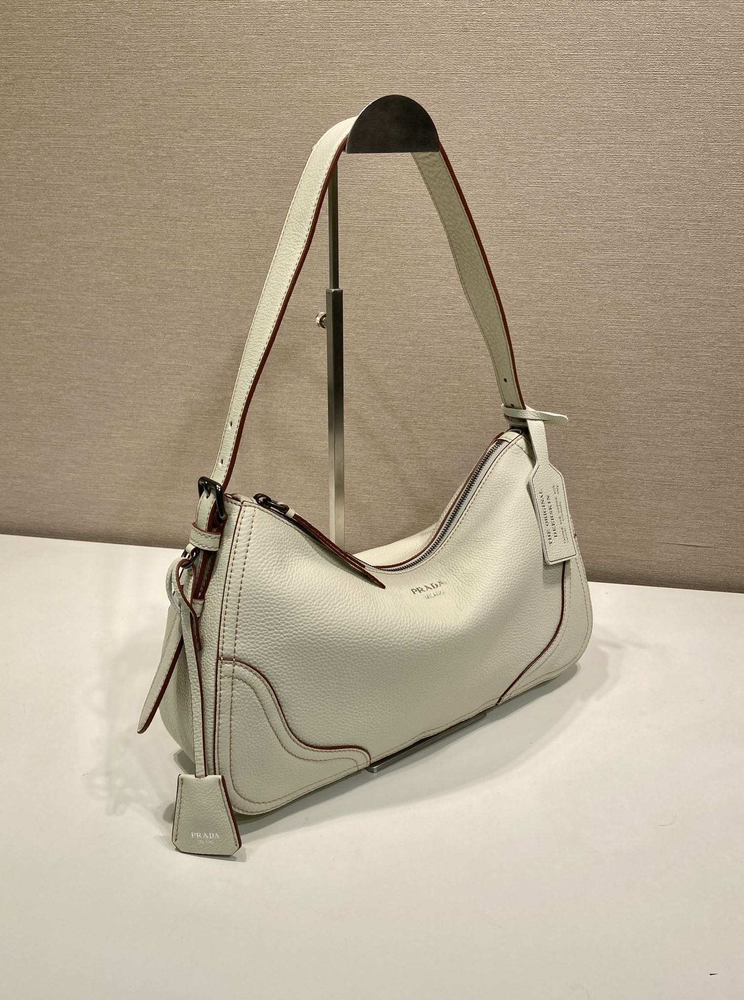 Prada 2026 Aimée Bag 36cm Grained Leather 282667