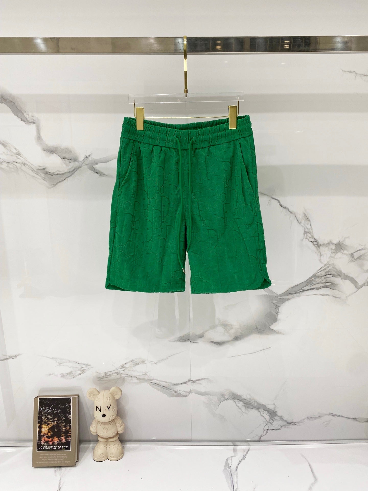 CD 26A Men Custom Terry Jacquard Shorts Jacquard Fabric 290106