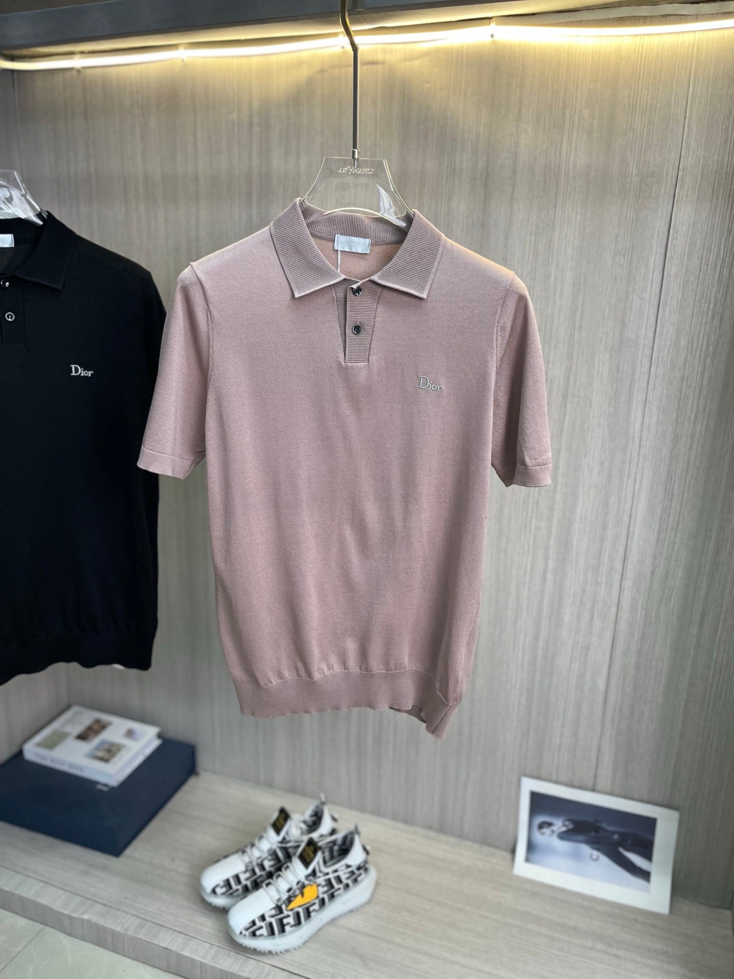CD 2026 Casual Polo Shirt Tencel Polyester 316962