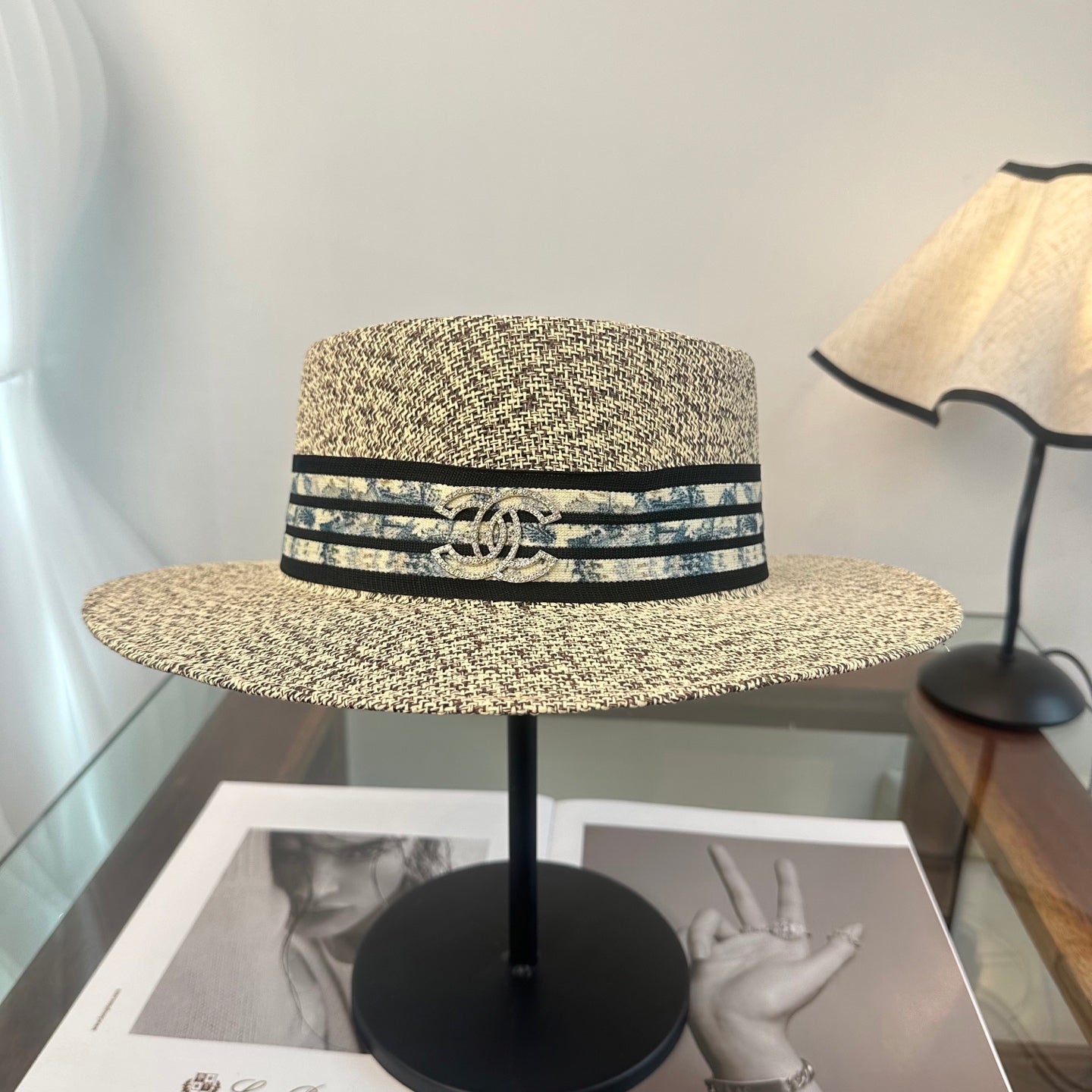 Chanel Flat Top Hat 294954