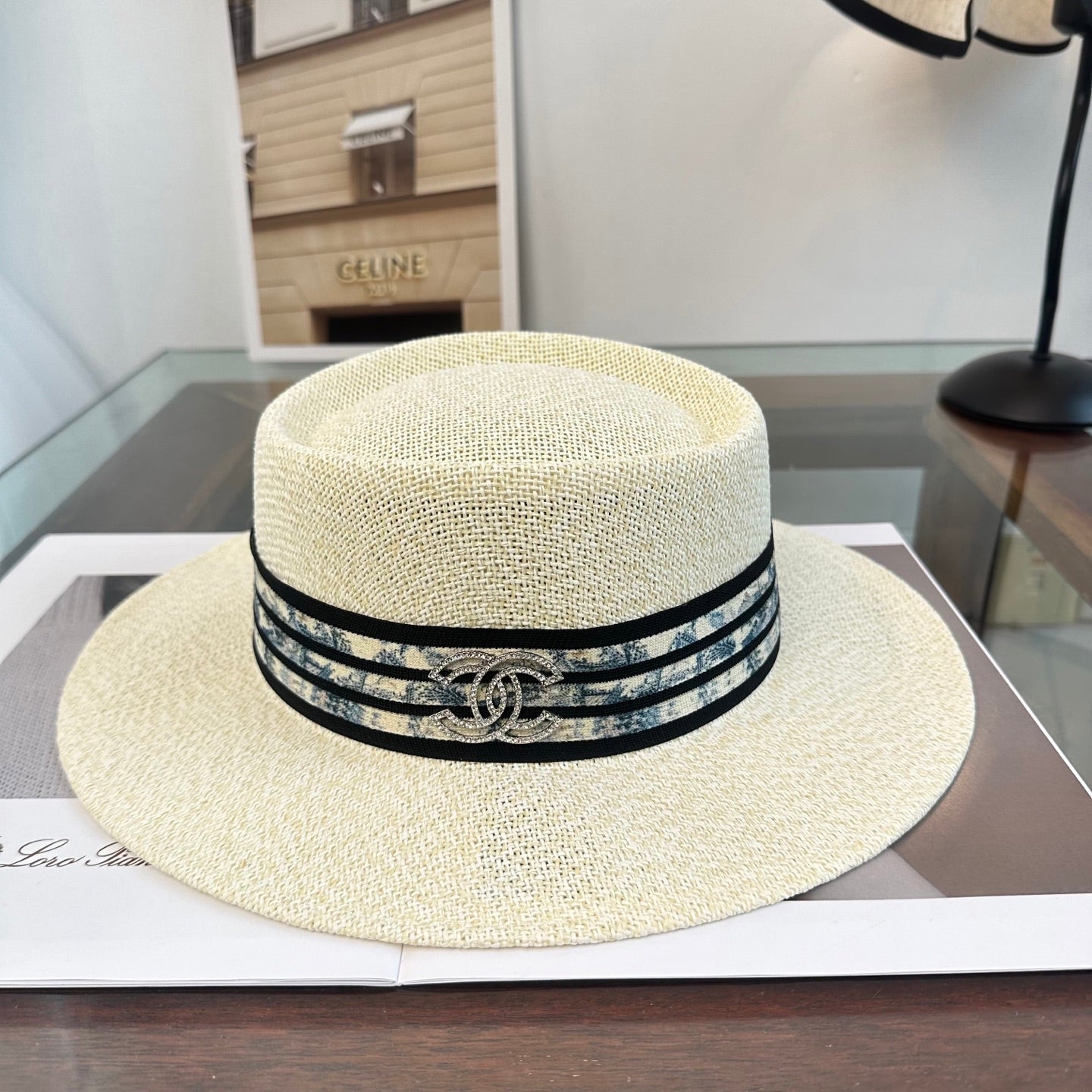 Chanel Flat Top Hat 294954
