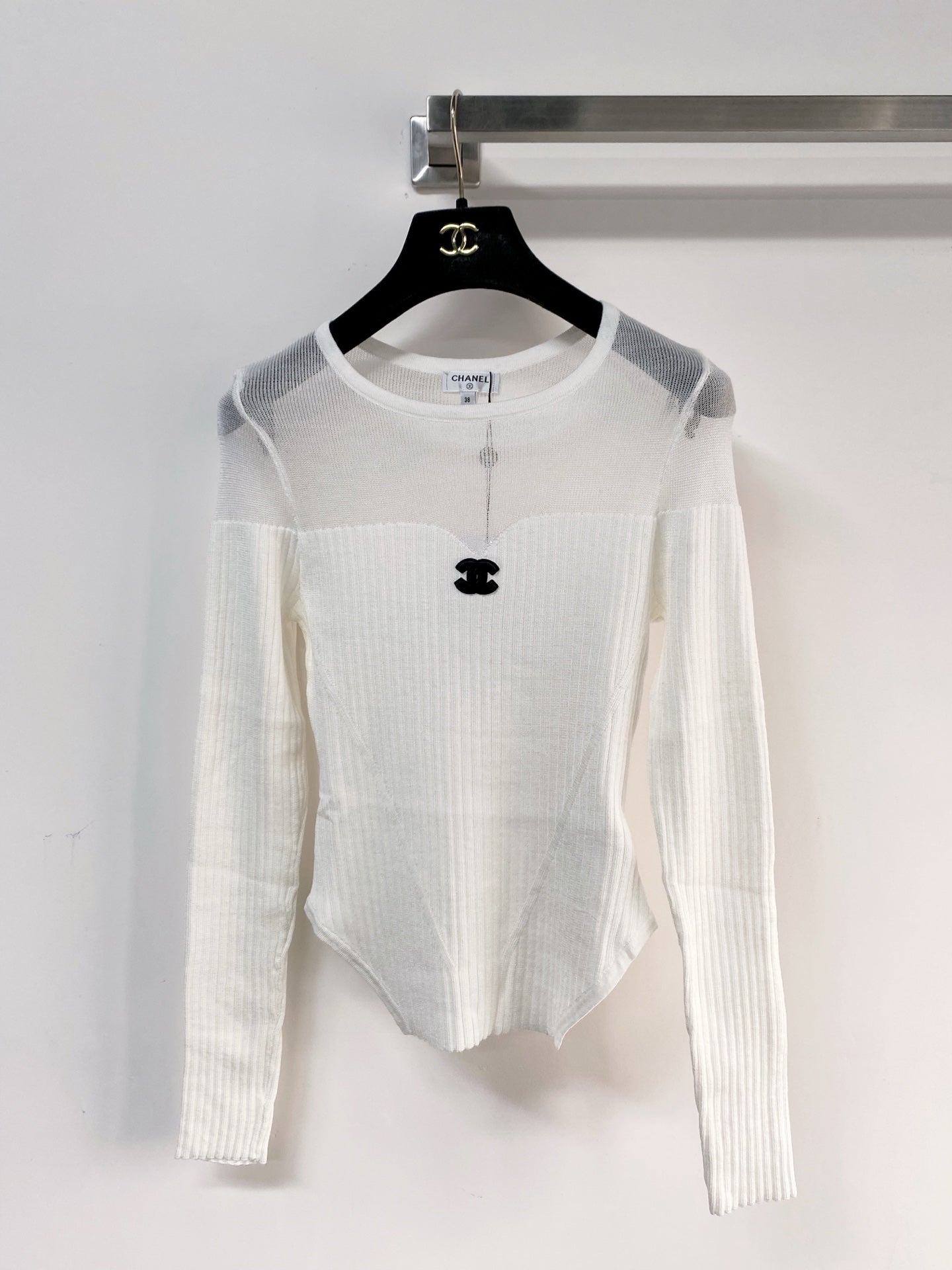 Chanel 2026 Long-Sleeve Top Wool 166733