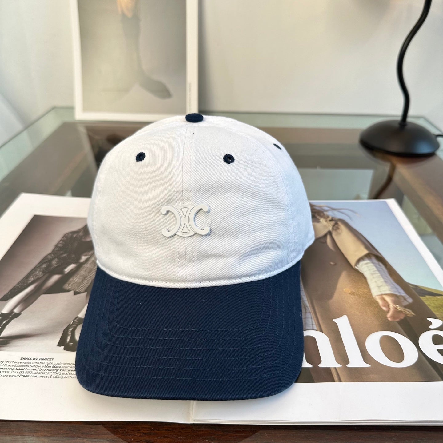 Celine Two-tone Baseball Cap 299514