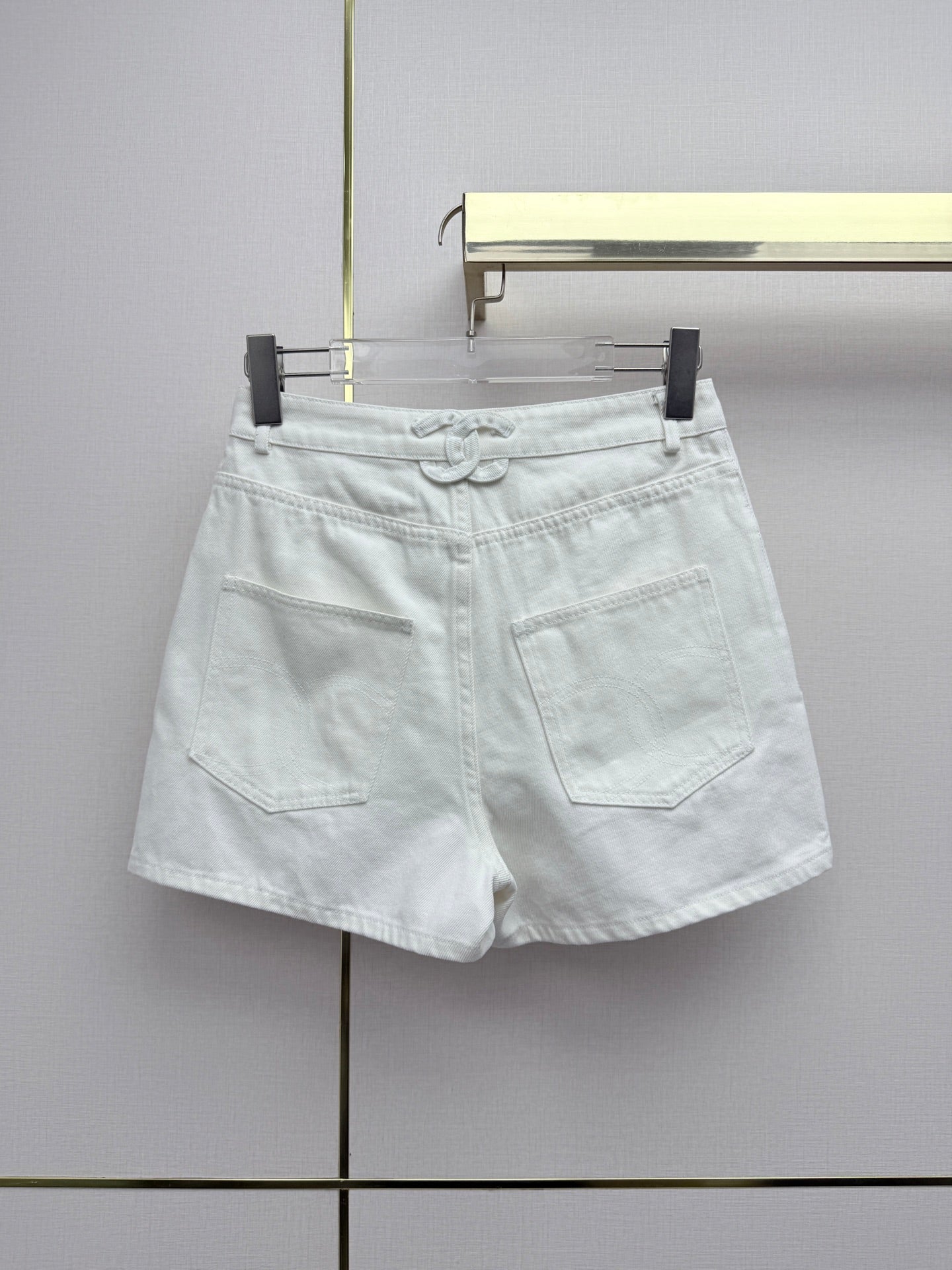 Chanel 2026 Denim Short Four Colors Cotton 365080