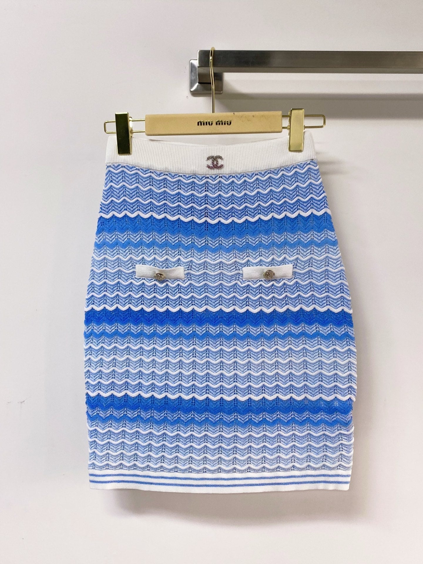 Chanel 2026  Midi Skirt Wool Tencel 268443