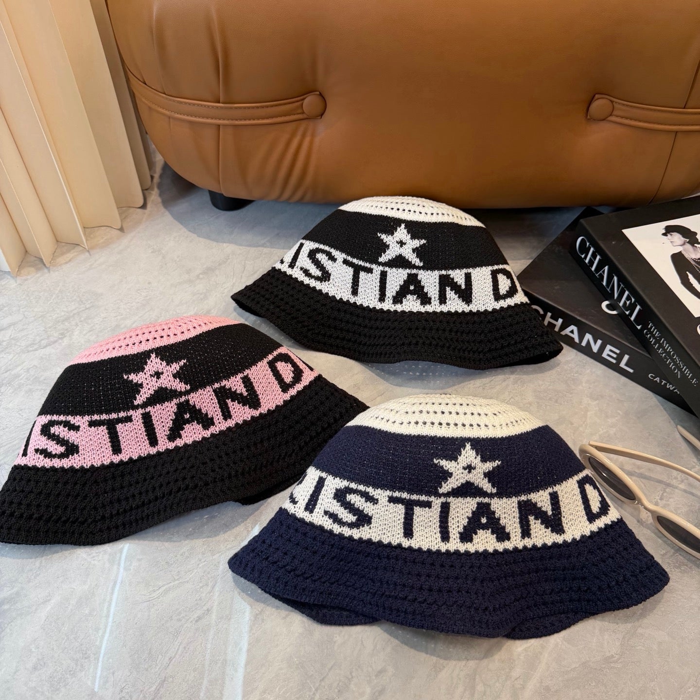 Dior Striped Bucket Hat 237183