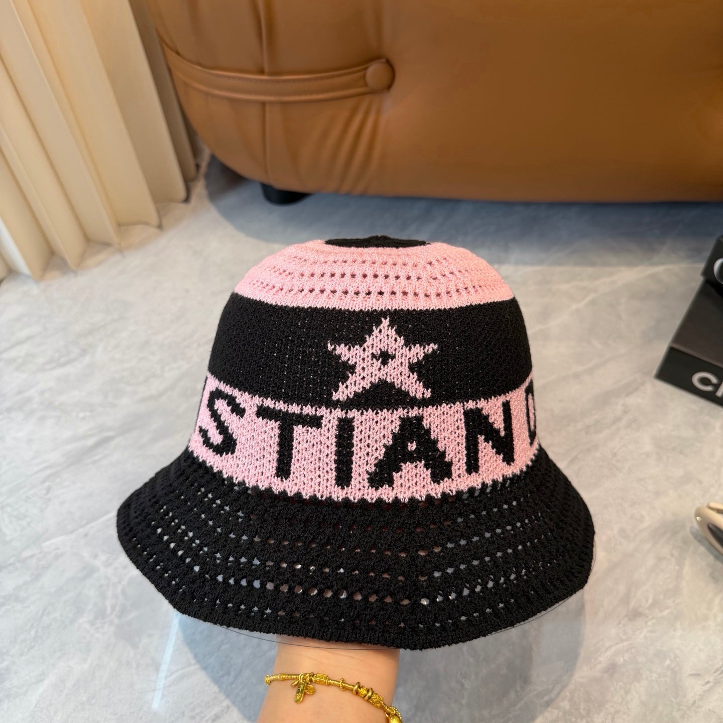 Dior Striped Bucket Hat 237183