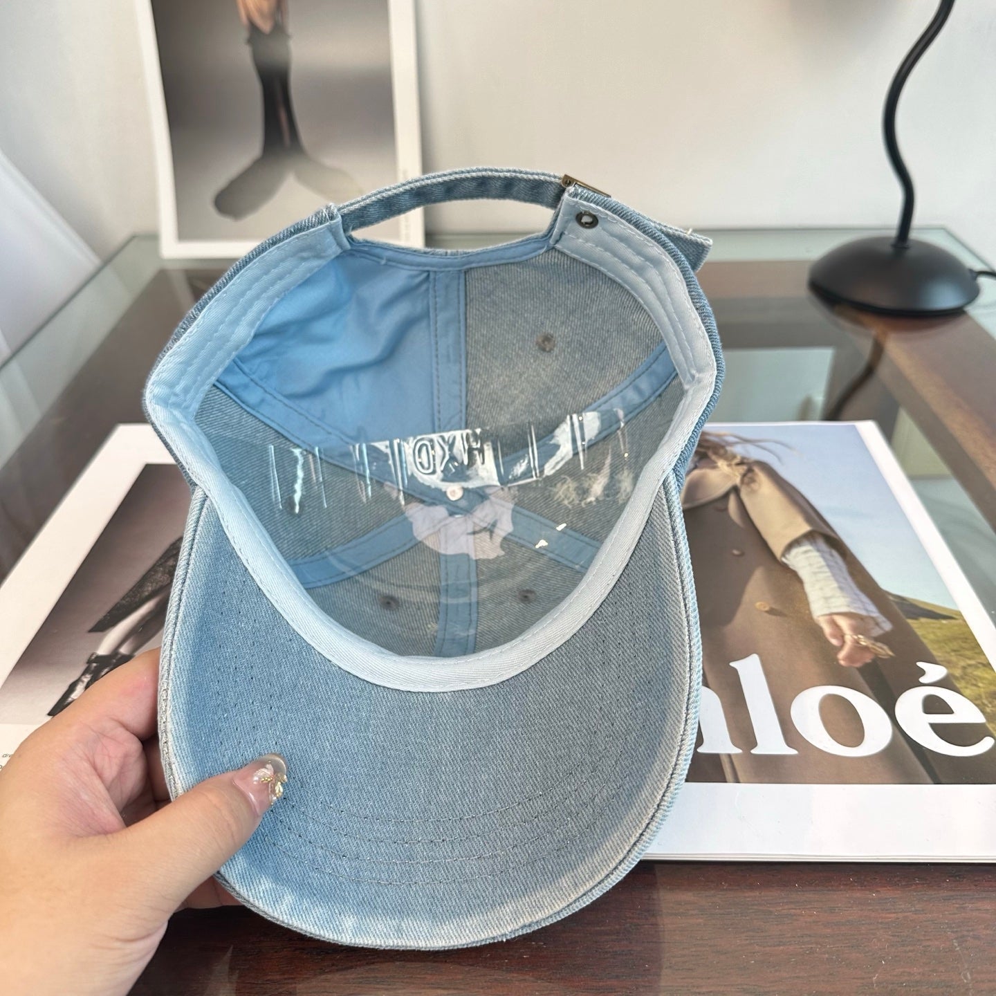 Dior Denim Baseball Cap 239121