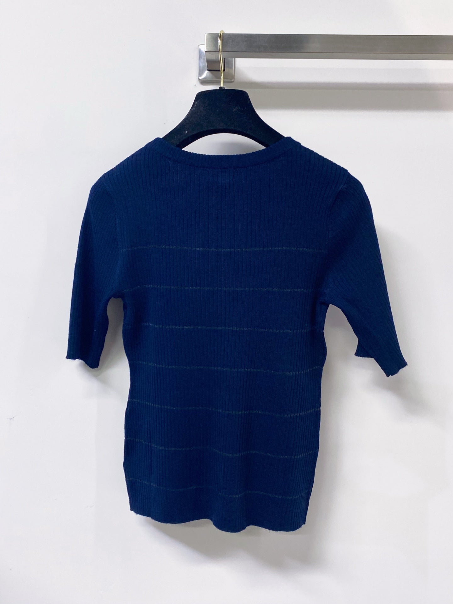 Chanel 2026 Short-Sleeve Shirt Laine Wool 479880