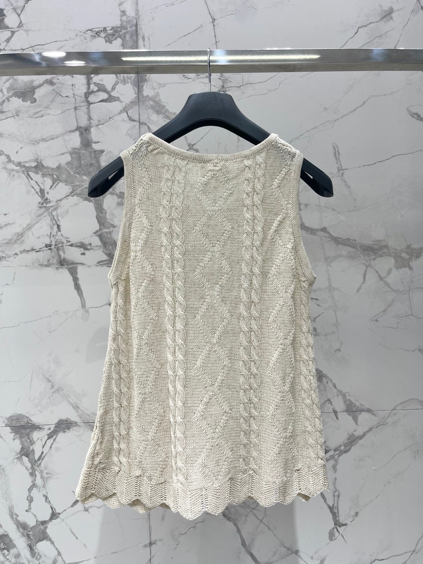 Dior 2026 Knitted Sleeveless Vest Cotton 482685