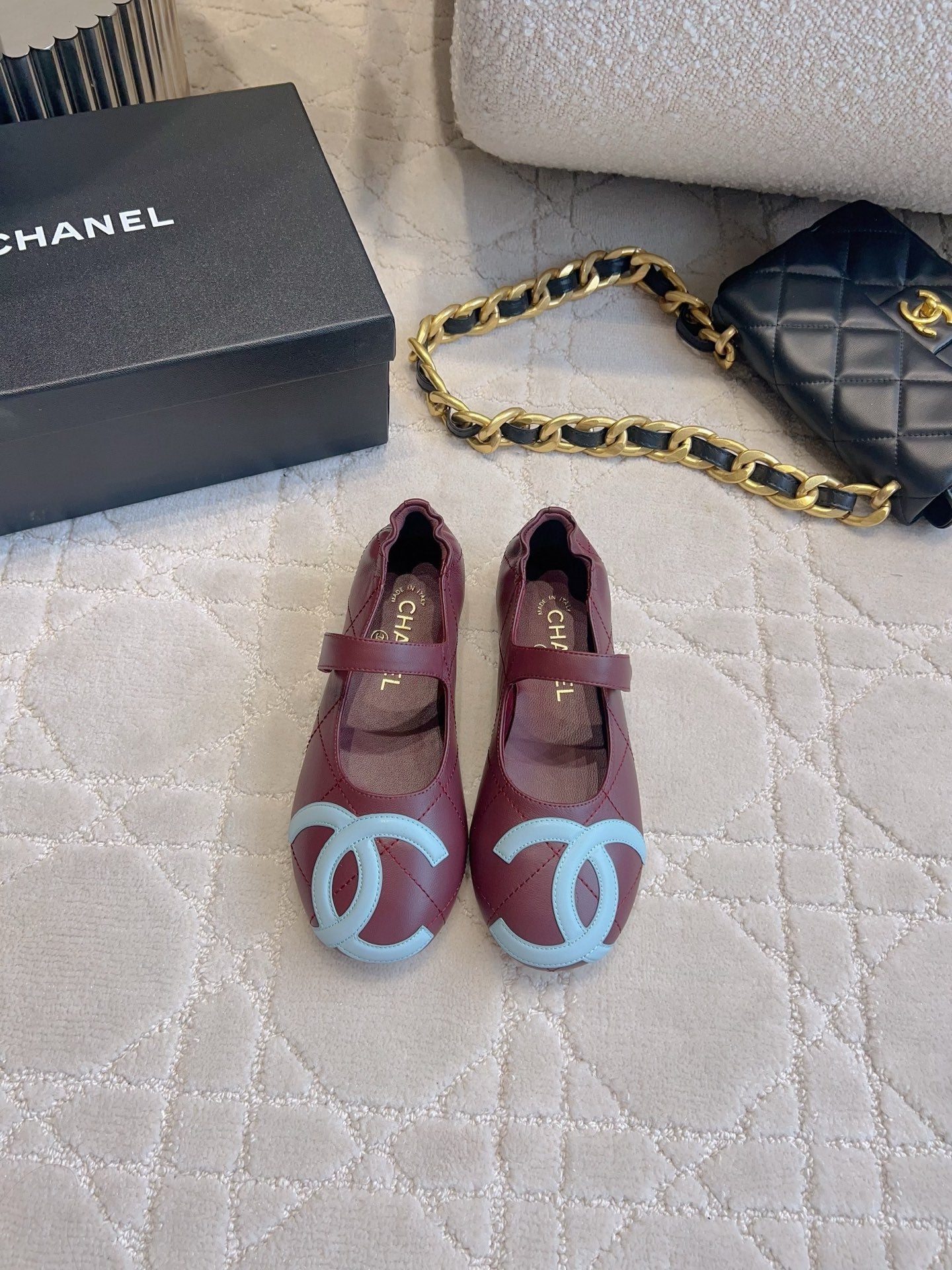 Chanel 2026 Double C Mary Jane Shoe Lambskin 850829