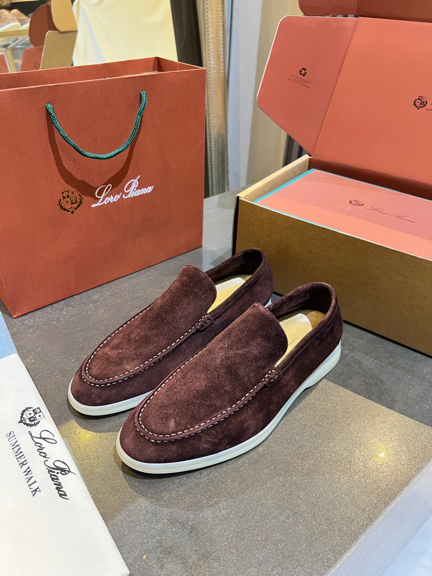 Loro Piana 2026 Summer Walk Loafer Suede 921953
