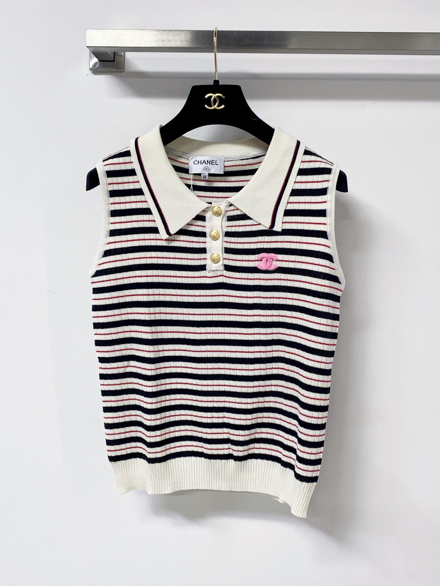 Chanel 2026 Vest Polo Shirt Wool 632169