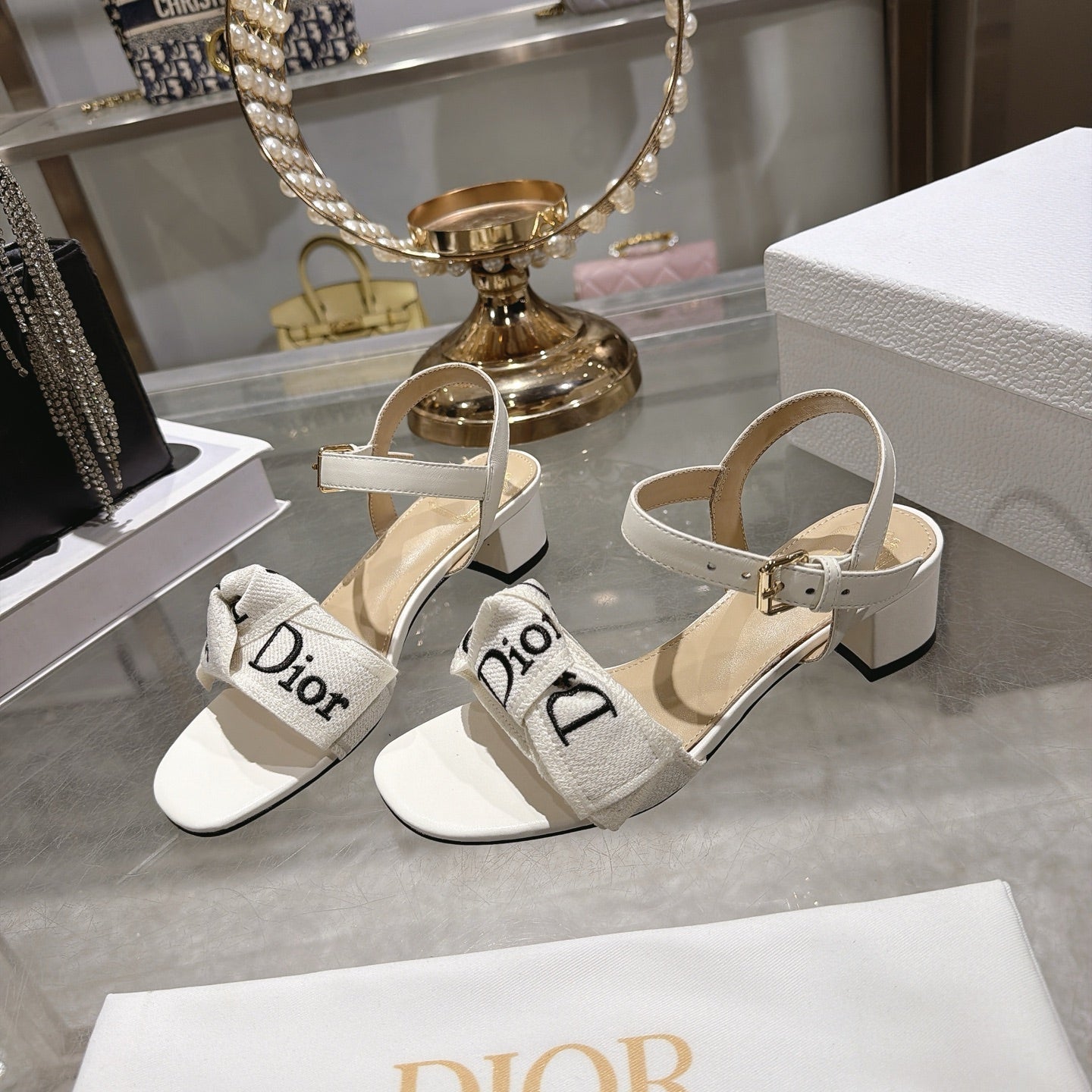 Dior 2026 J'Adior Sandal Fabric Leather 901715