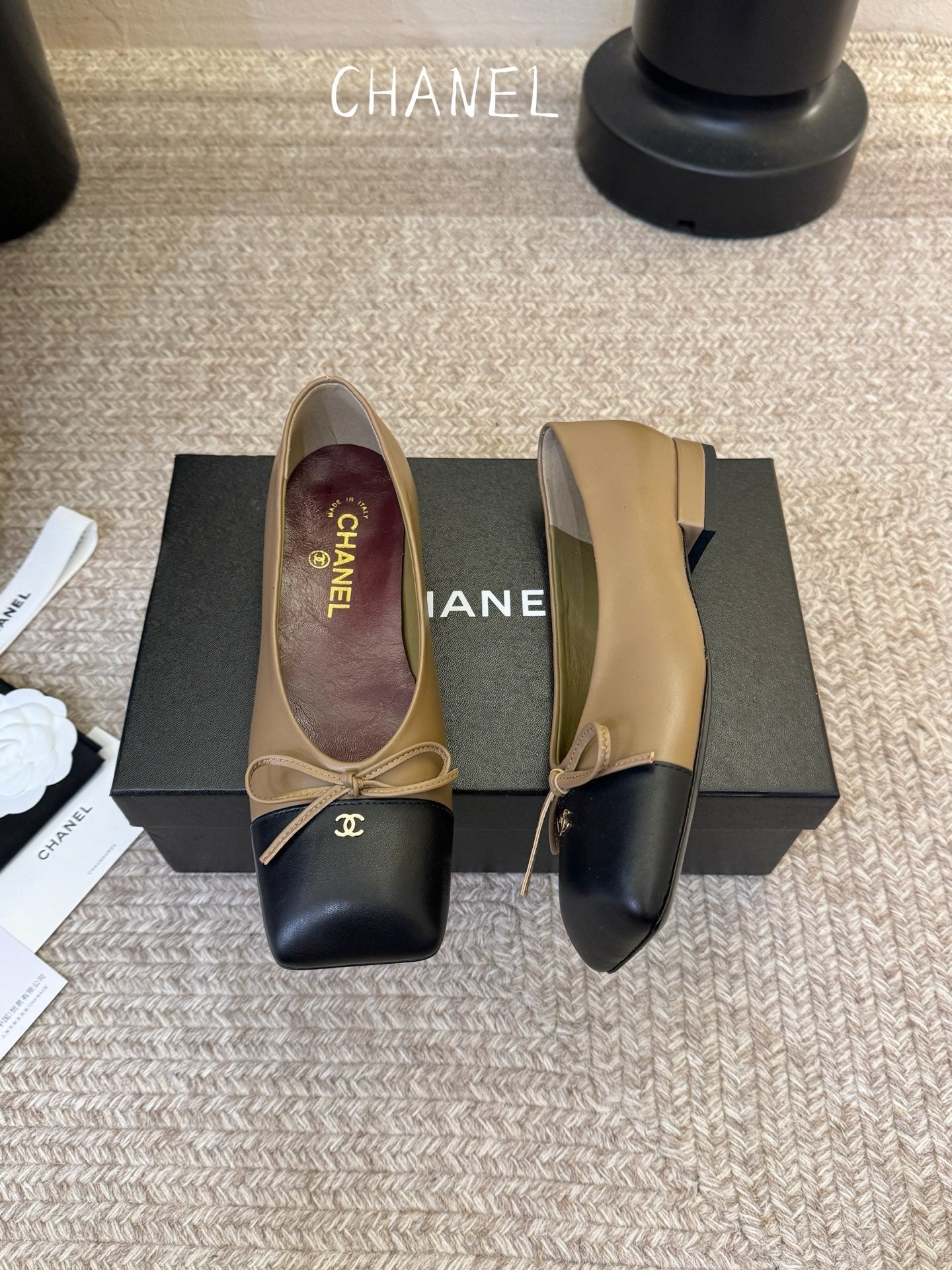 Chanel 2026 Ballet Flats 30mm Cowhide 941874