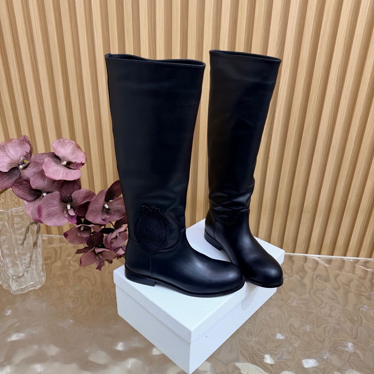 Dior 2026 Knee-High Boots Suede Leather 955993