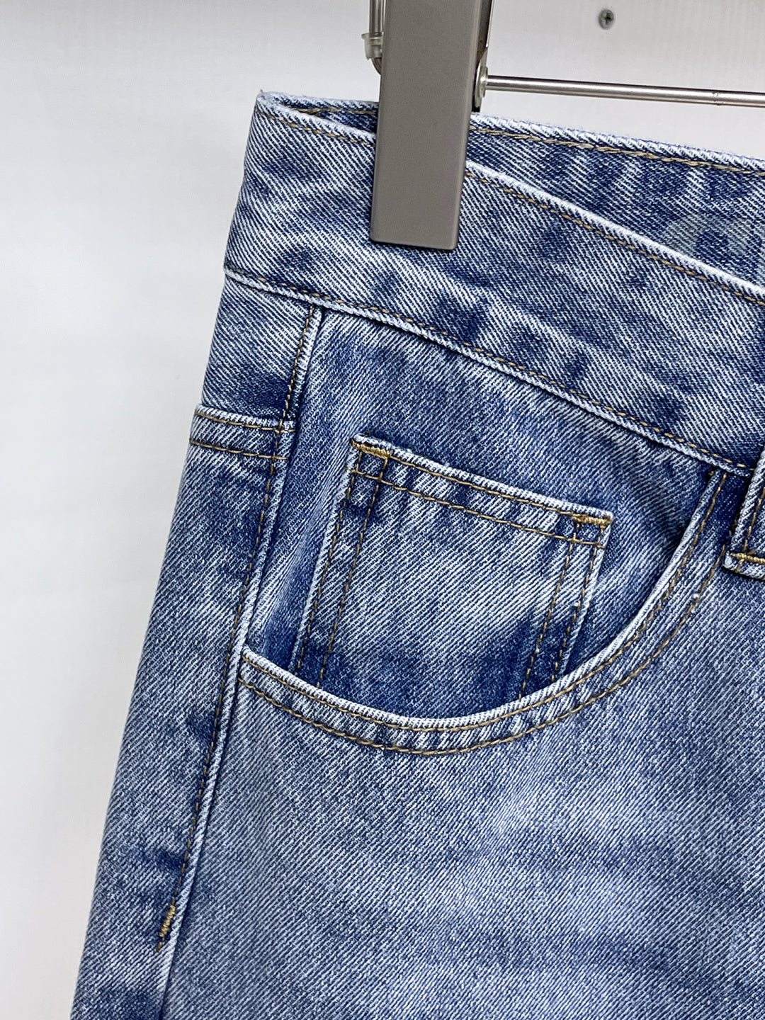 CD 26A Men Wide-Leg Jeans Blue Denim 284959