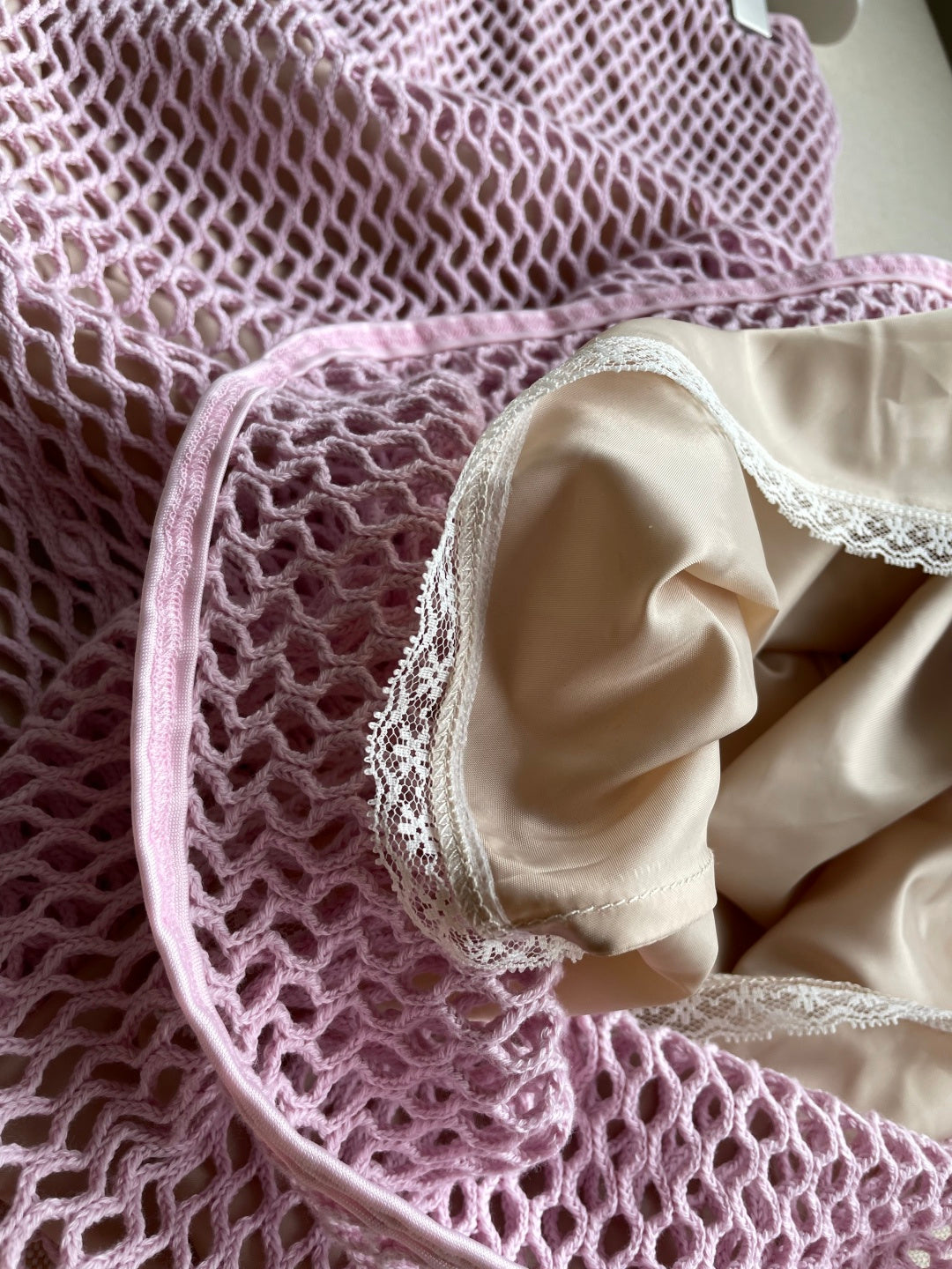 Prada 2026 Skirt Pink Mesh 654487