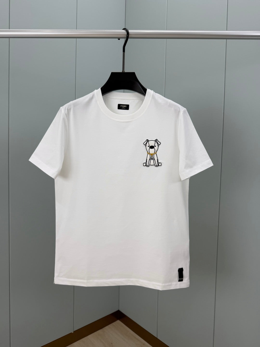 Fendi 2026 Men's Short-Sleeve T-Shirt Cotton 803004