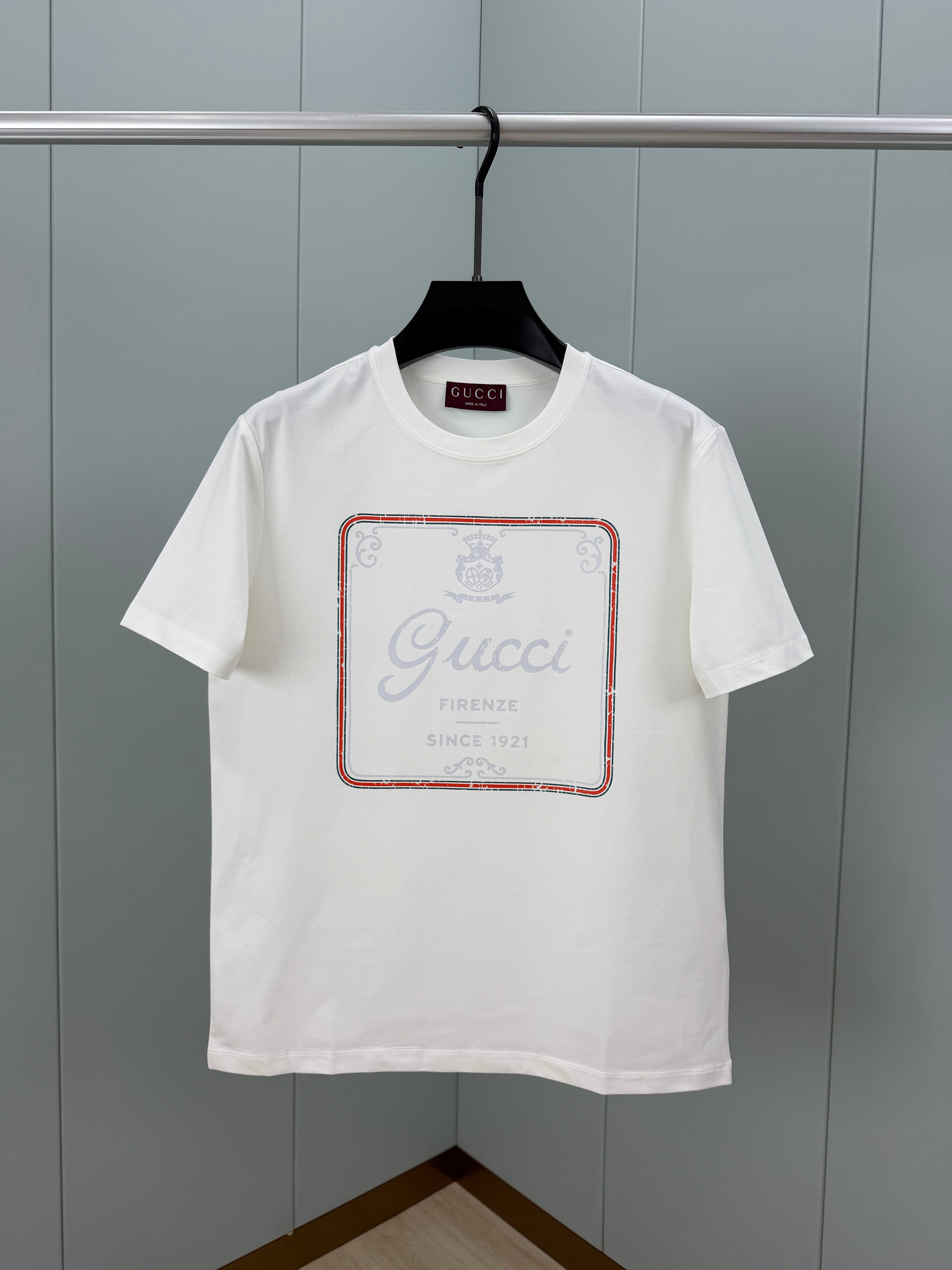 GC 2026 Men's 1921 T-Shirt Cotton Print Logo 696101