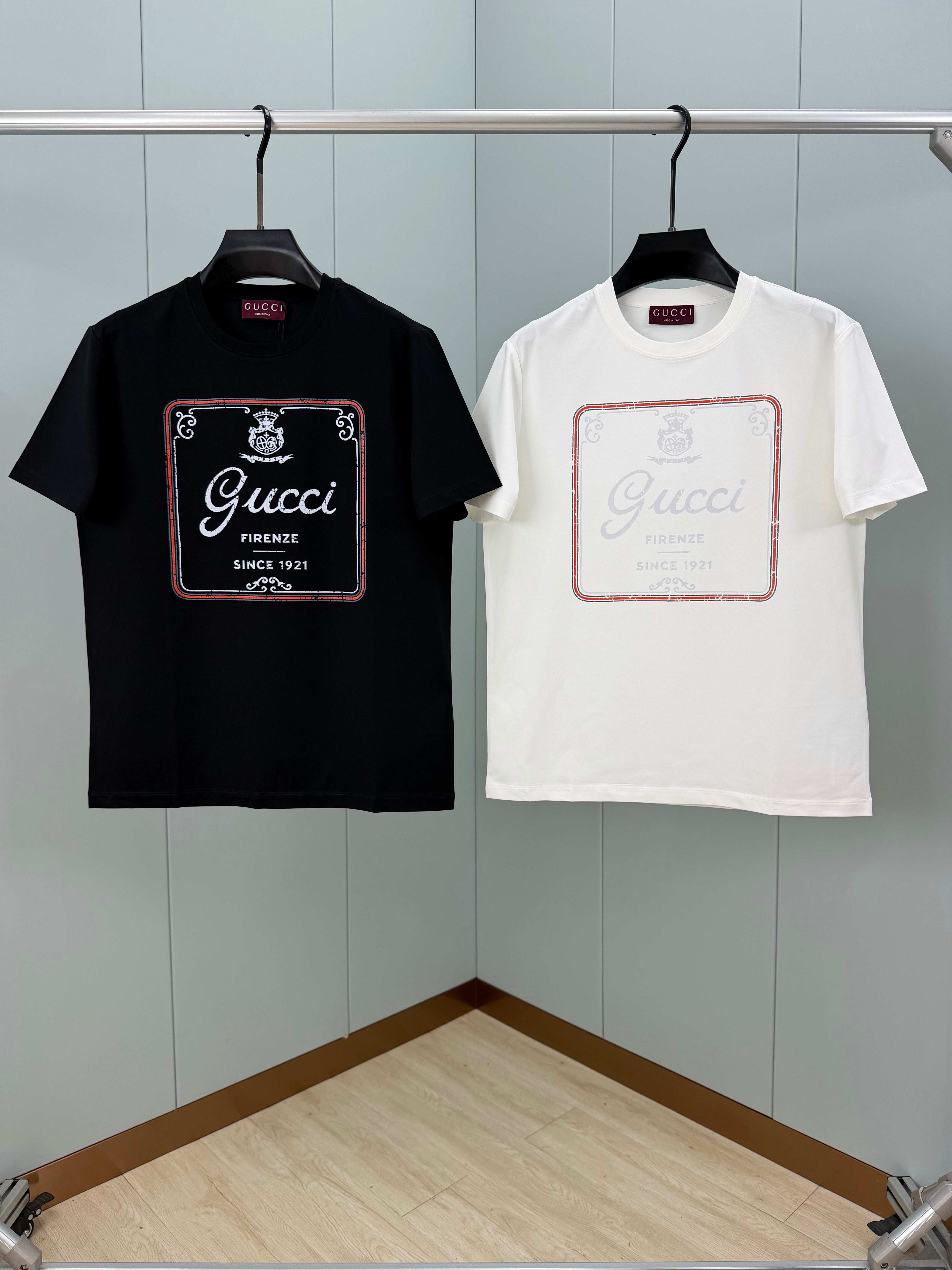 GC 2026 Men's 1921 T-Shirt Cotton Print Logo 696101