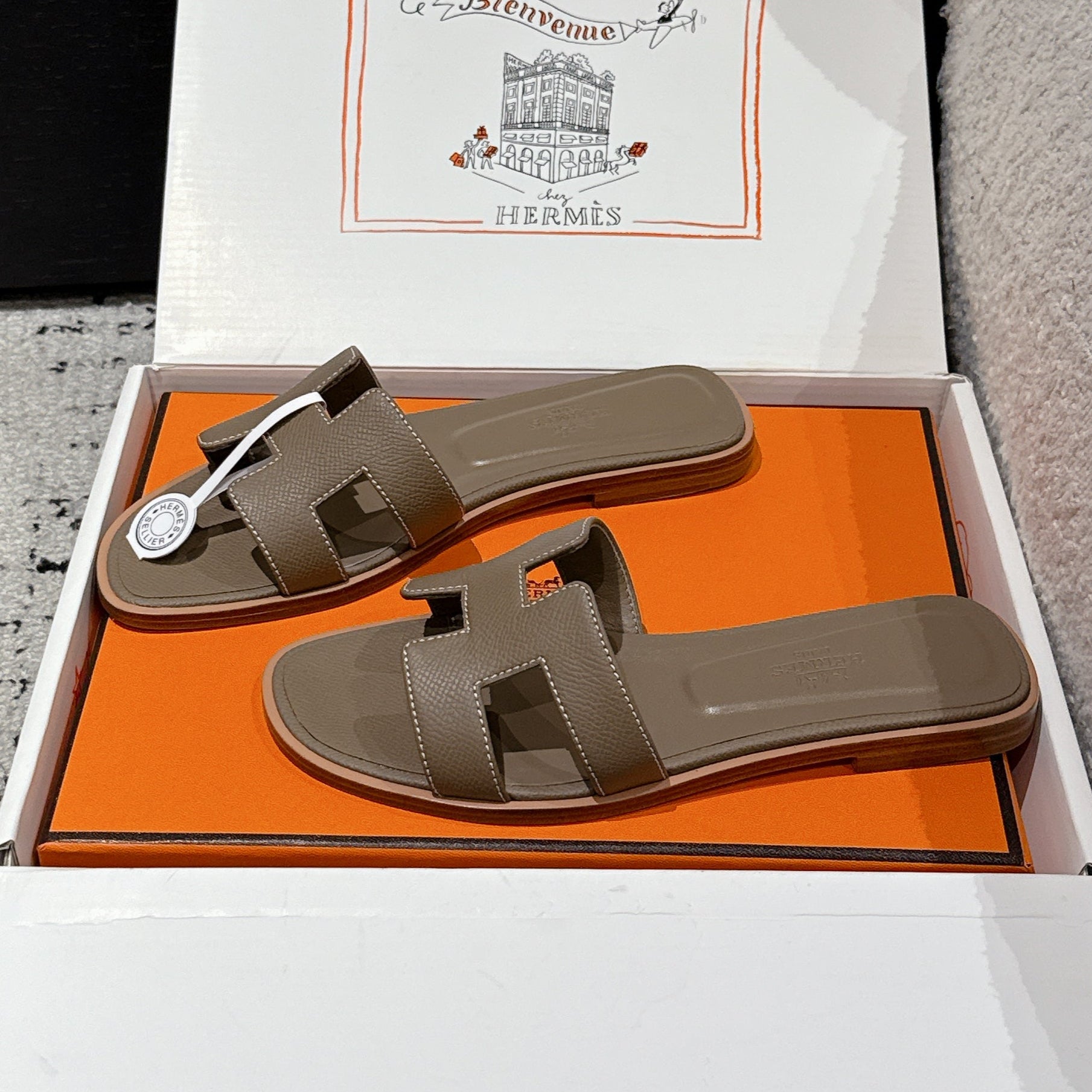 HM 25 Oran Sandal Epsom