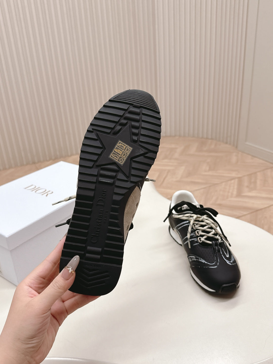 CD 25 Sketch Sneaker Calfskin with Suede 241609