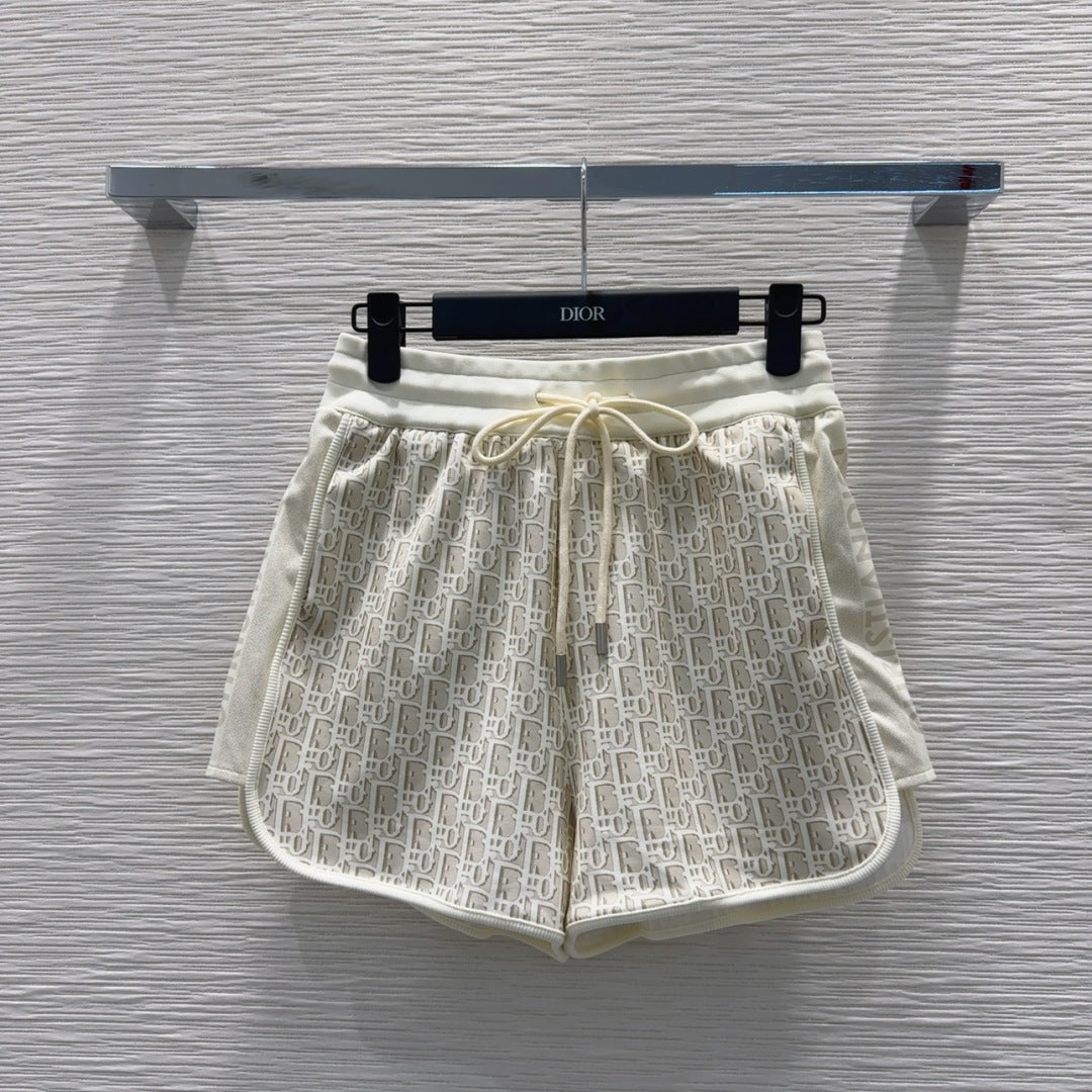 CD 25 Set Blue-Green and Beige Cotton