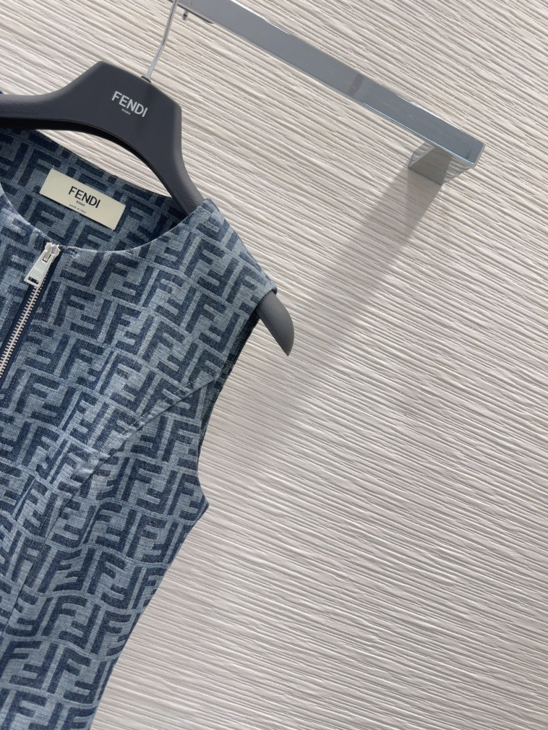 Fendi 25 Dress Blue Cotton