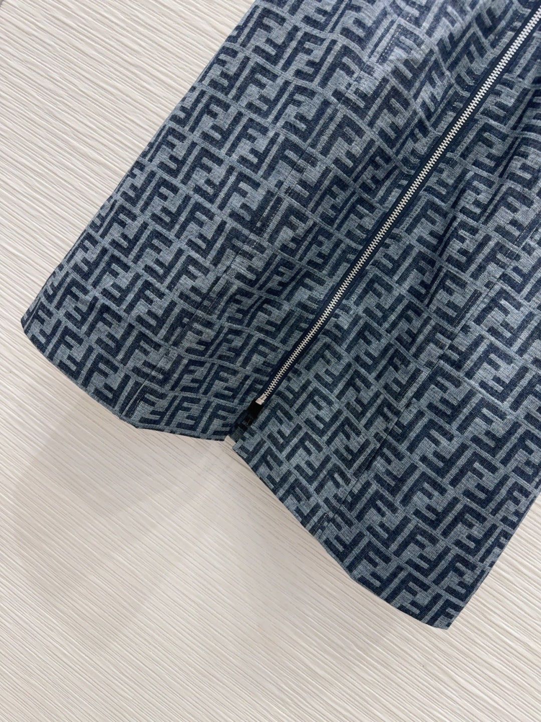 Fendi 25 Dress Blue Cotton