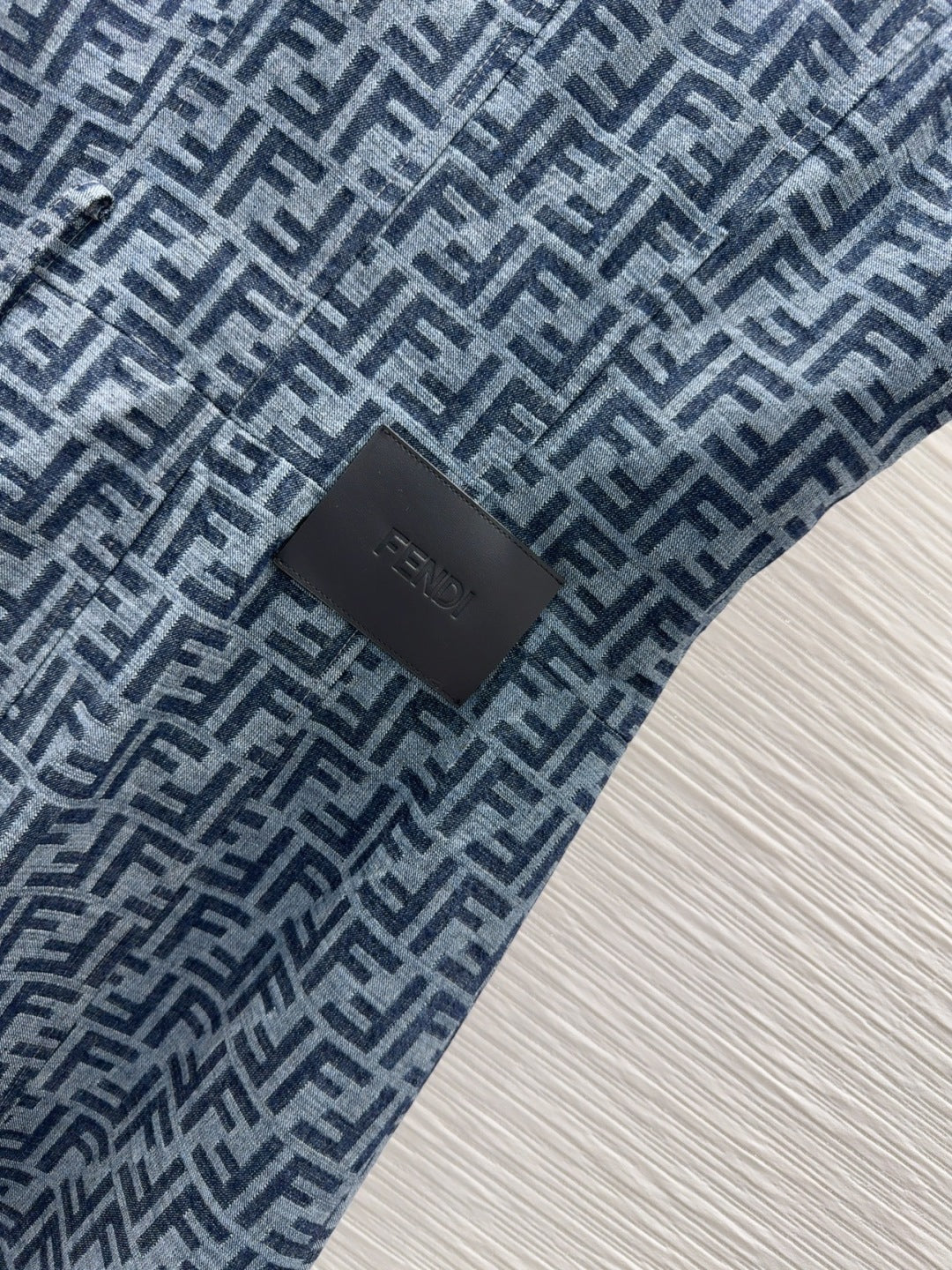 Fendi 25 Dress Blue Cotton