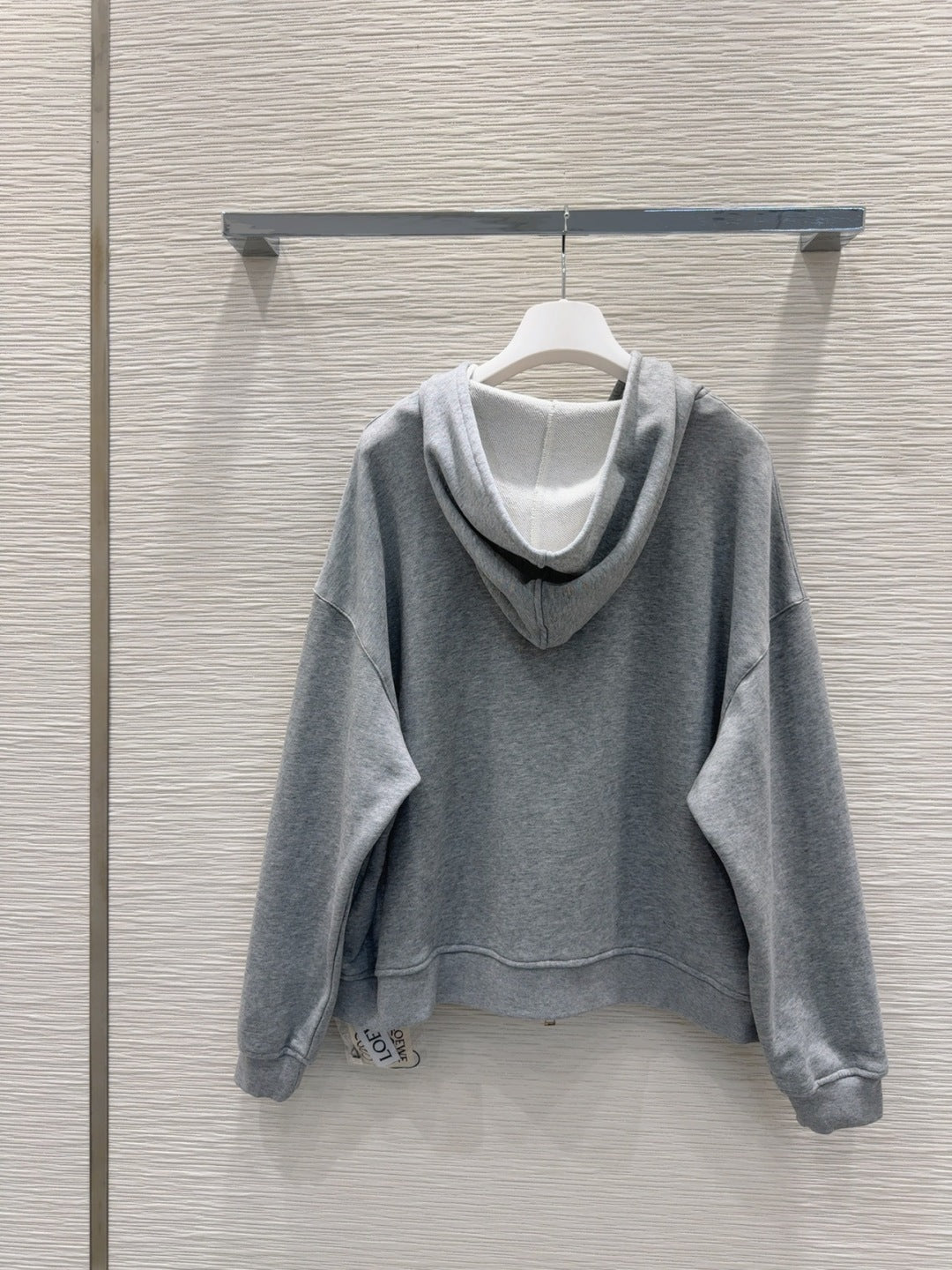 Loewe 25 Polo Sweatshirt Grey Cotton