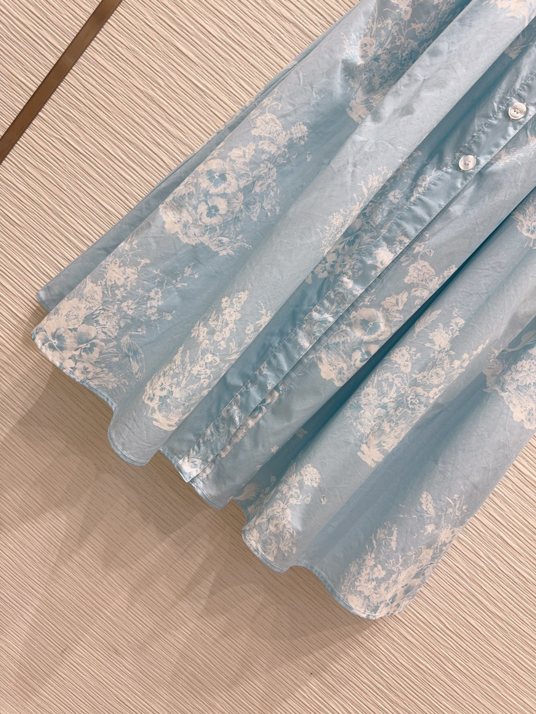Dior 2026 Strappy Dress Blue Cotton 627311
