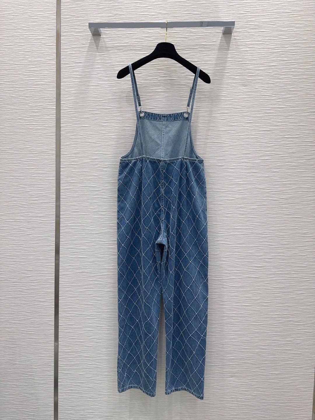 Chanel 2026 Denim Jumpsuit Blue Cotton 731806