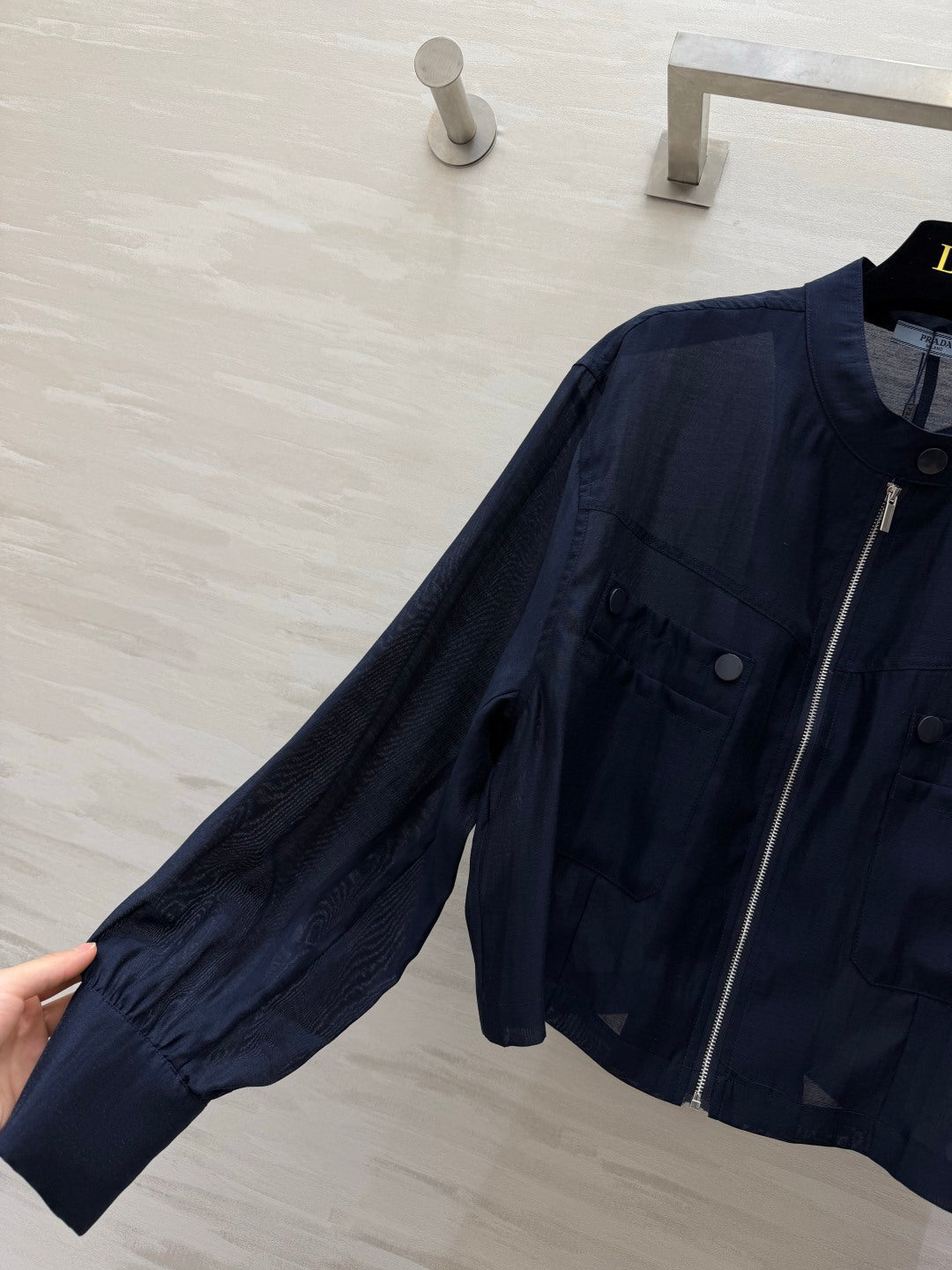 Prada 2026 Sun-protective Jacket Tencel Linen 396026