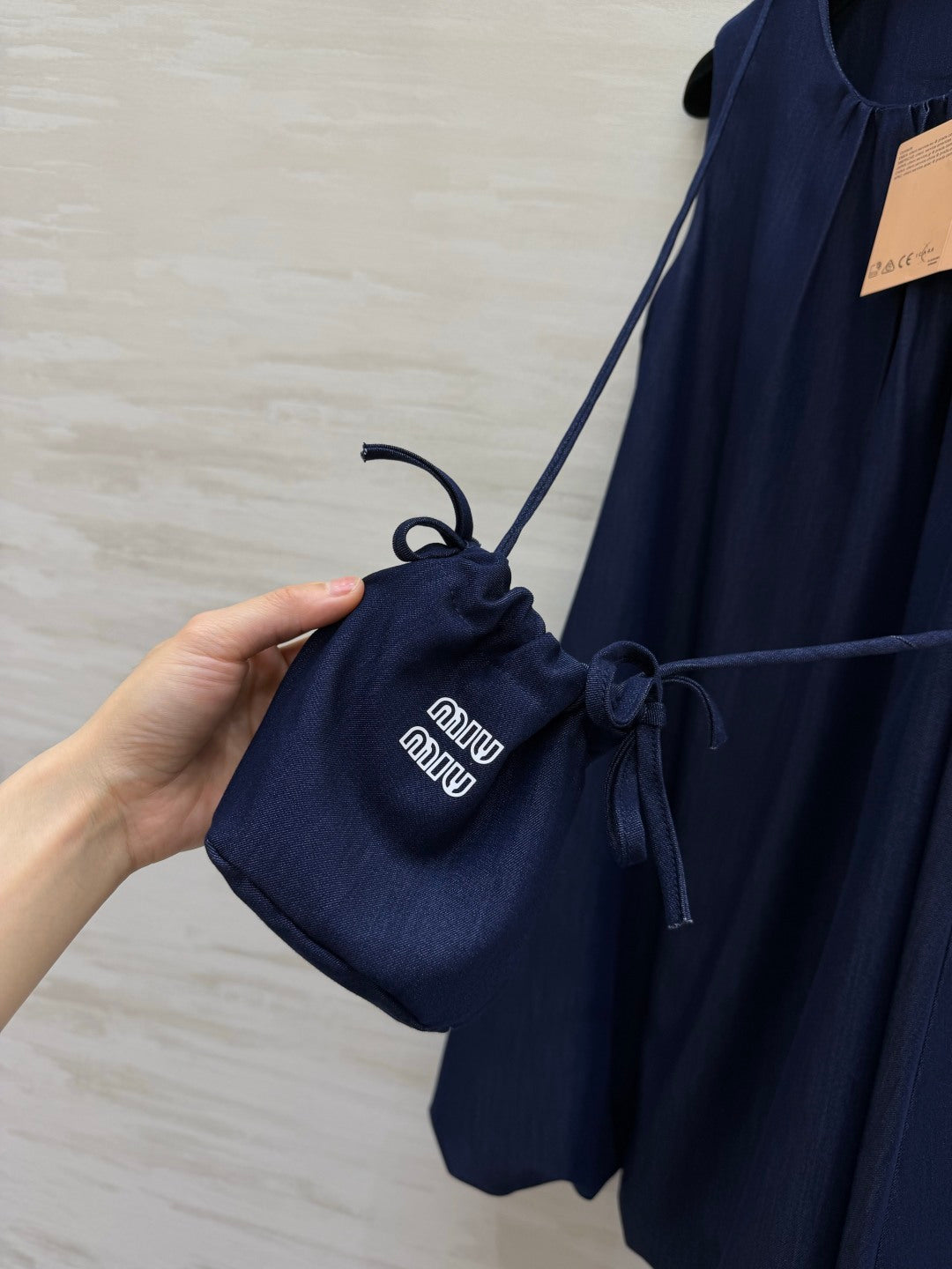 MiuMiu 2026 Sleeveless Dress Cotton 398804