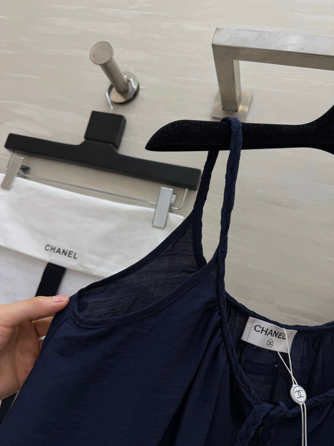 Chanel 2026 Long Pants and Tank Top Set Cotton 402473