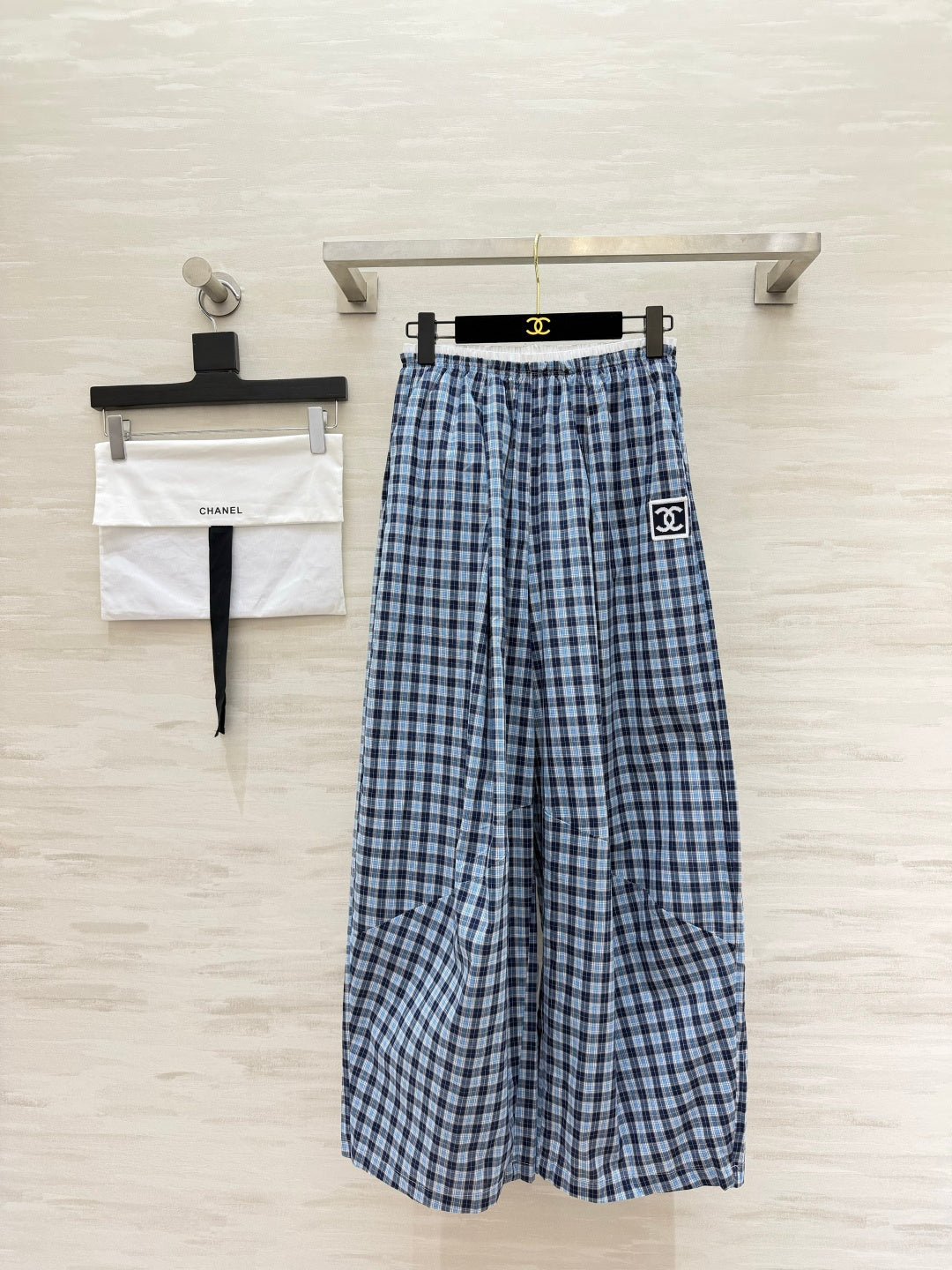 Chanel 2026 Wide-Leg Pants Cotton 402312