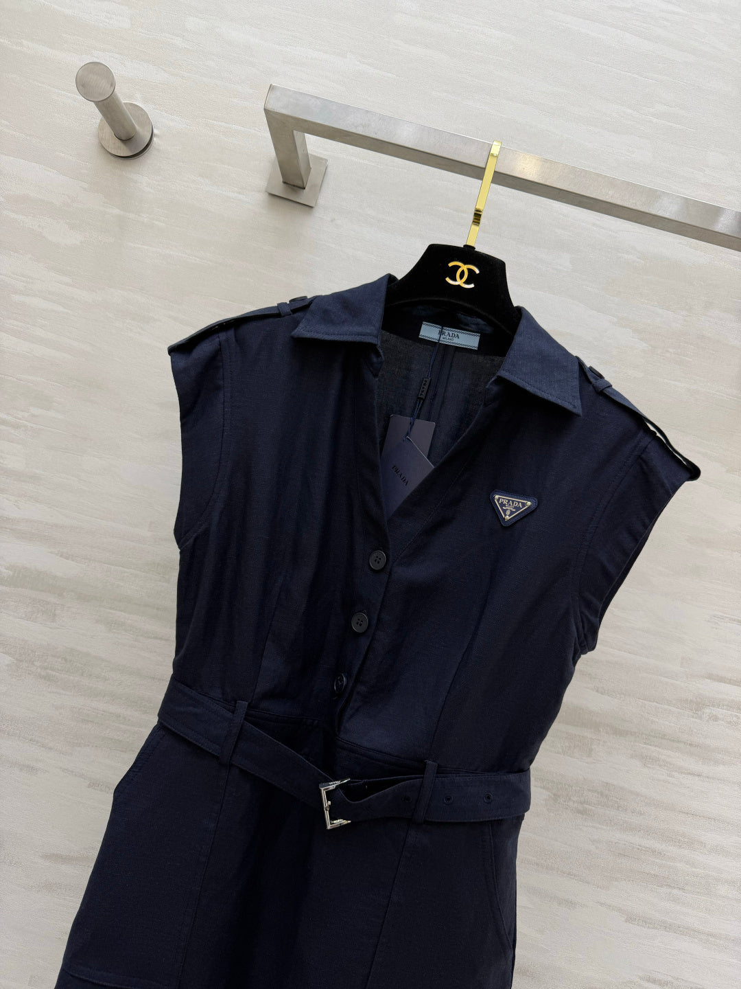 Prada 2026 V-Shirt Cotton 653474