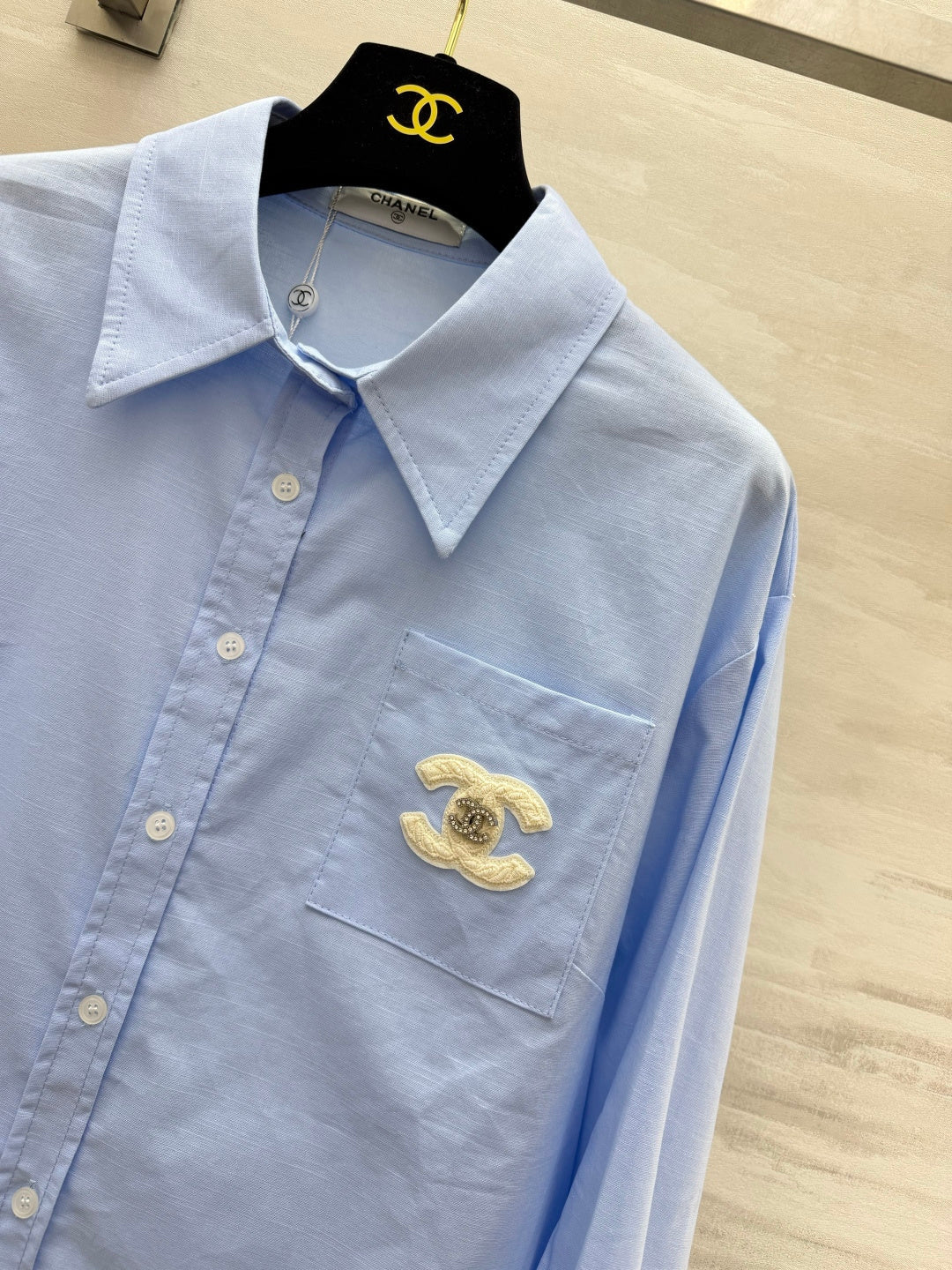 Chanel 2026 Shirt Three-Color Cotton 422142