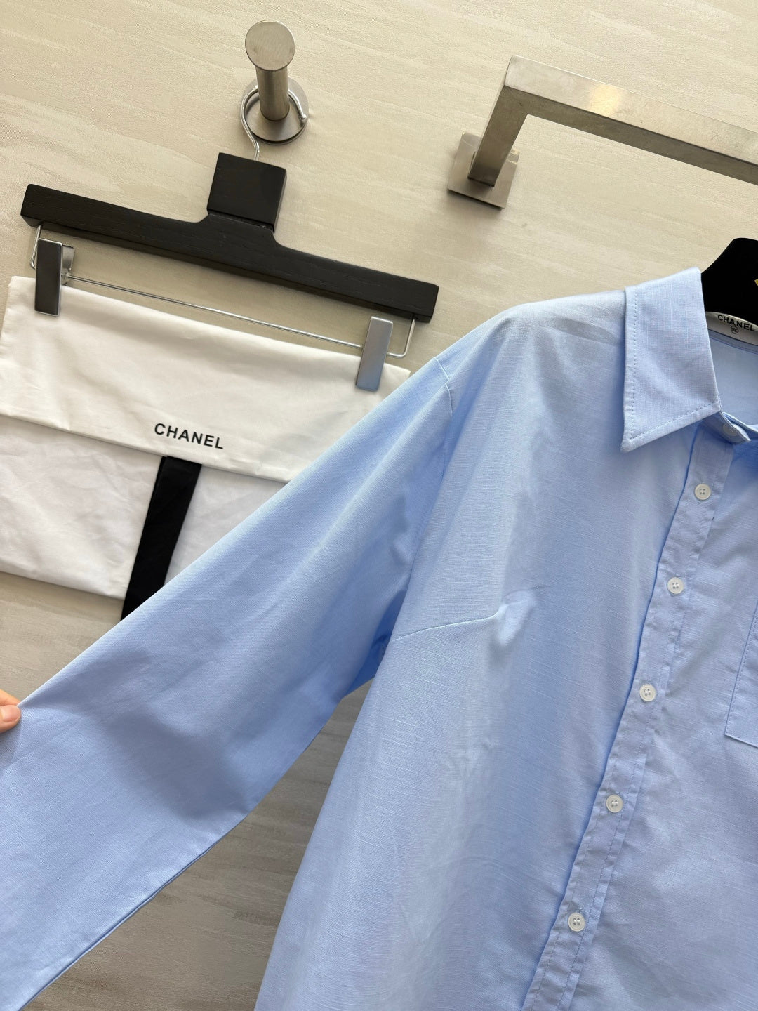 Chanel 2026 Shirt Three-Color Cotton 422142