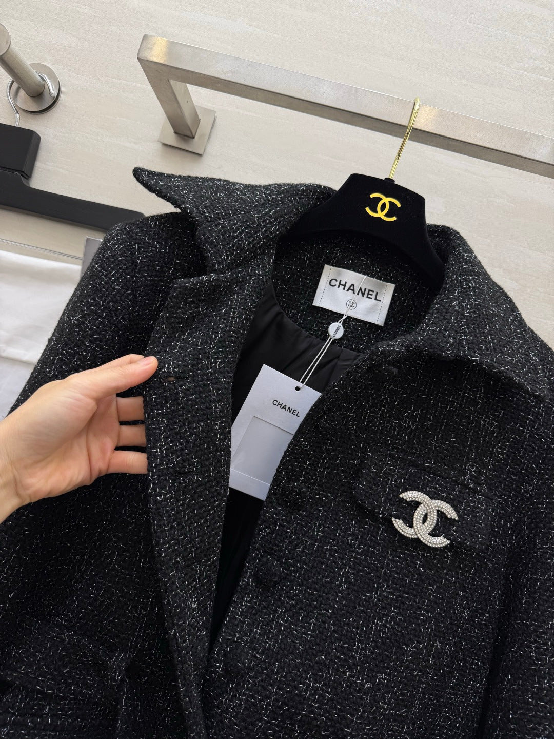 Chanel 2026 Belted Jacket Wool 423391