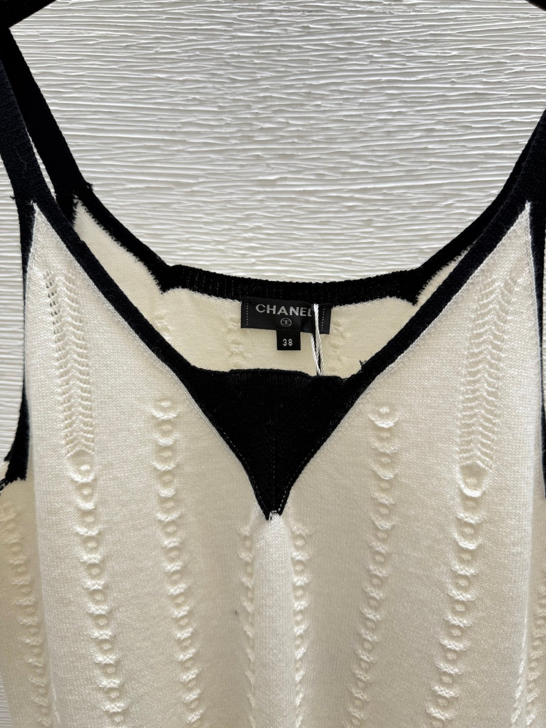 Chanel 2026 V-Neck Camisole Dress Cotton