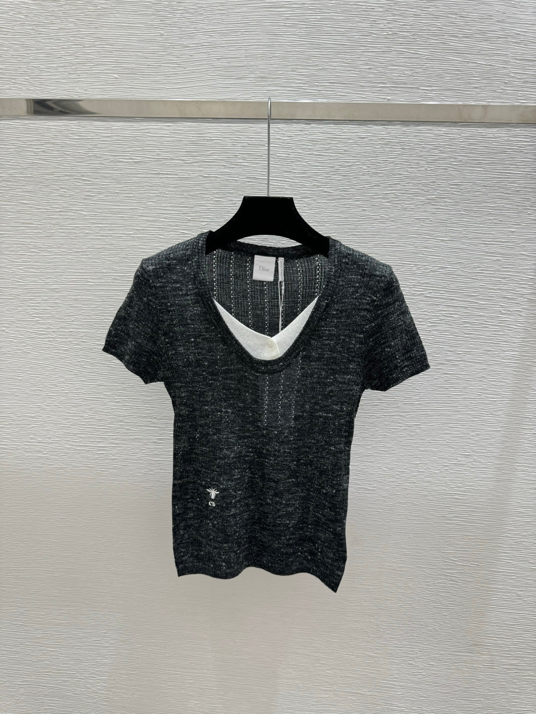 Dior 2026 Short-sleeved Knit Sweater Cotton 455746