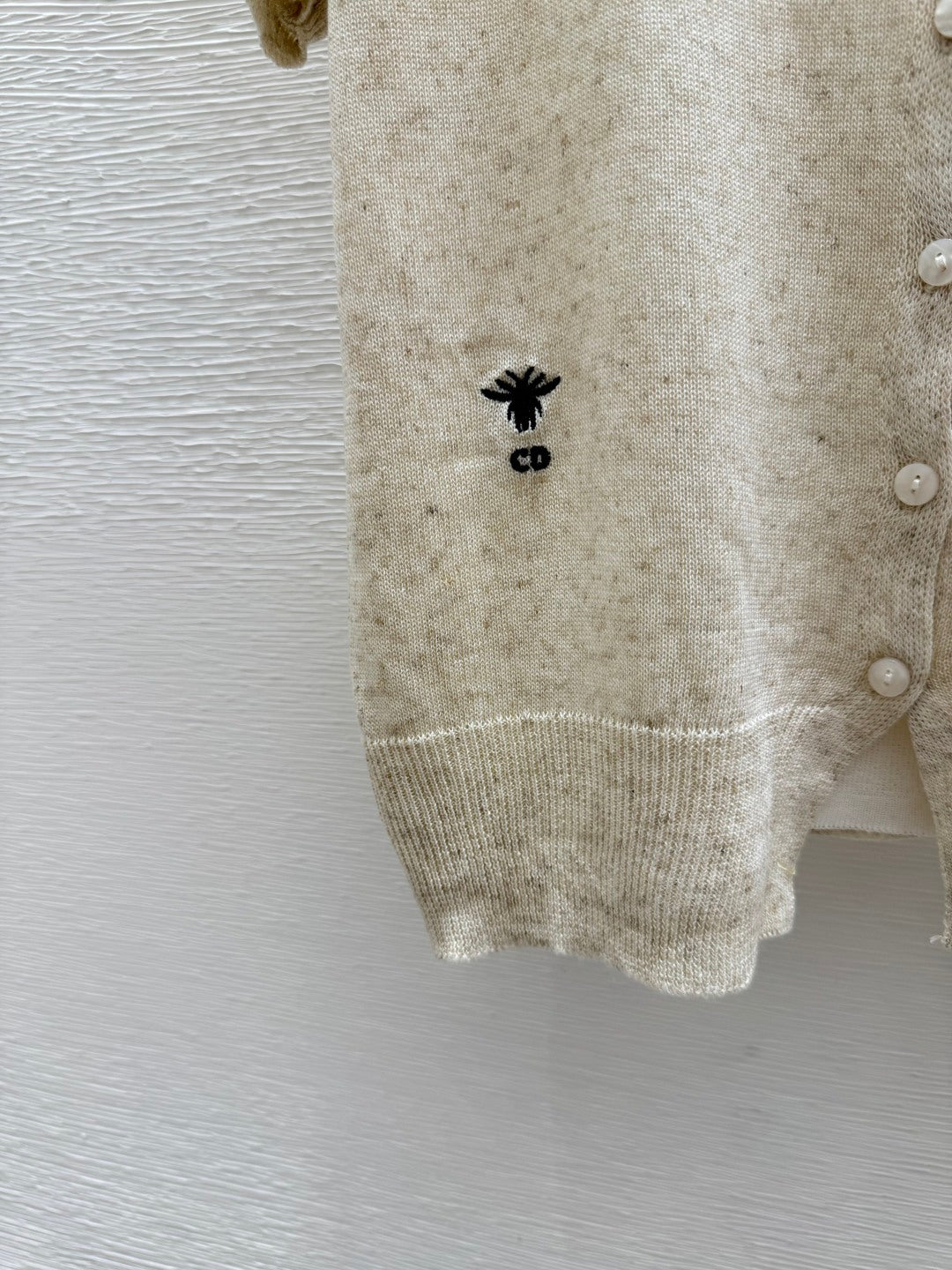 Dior 2026 Short-sleeved Knitted Cardigan Wool 516762