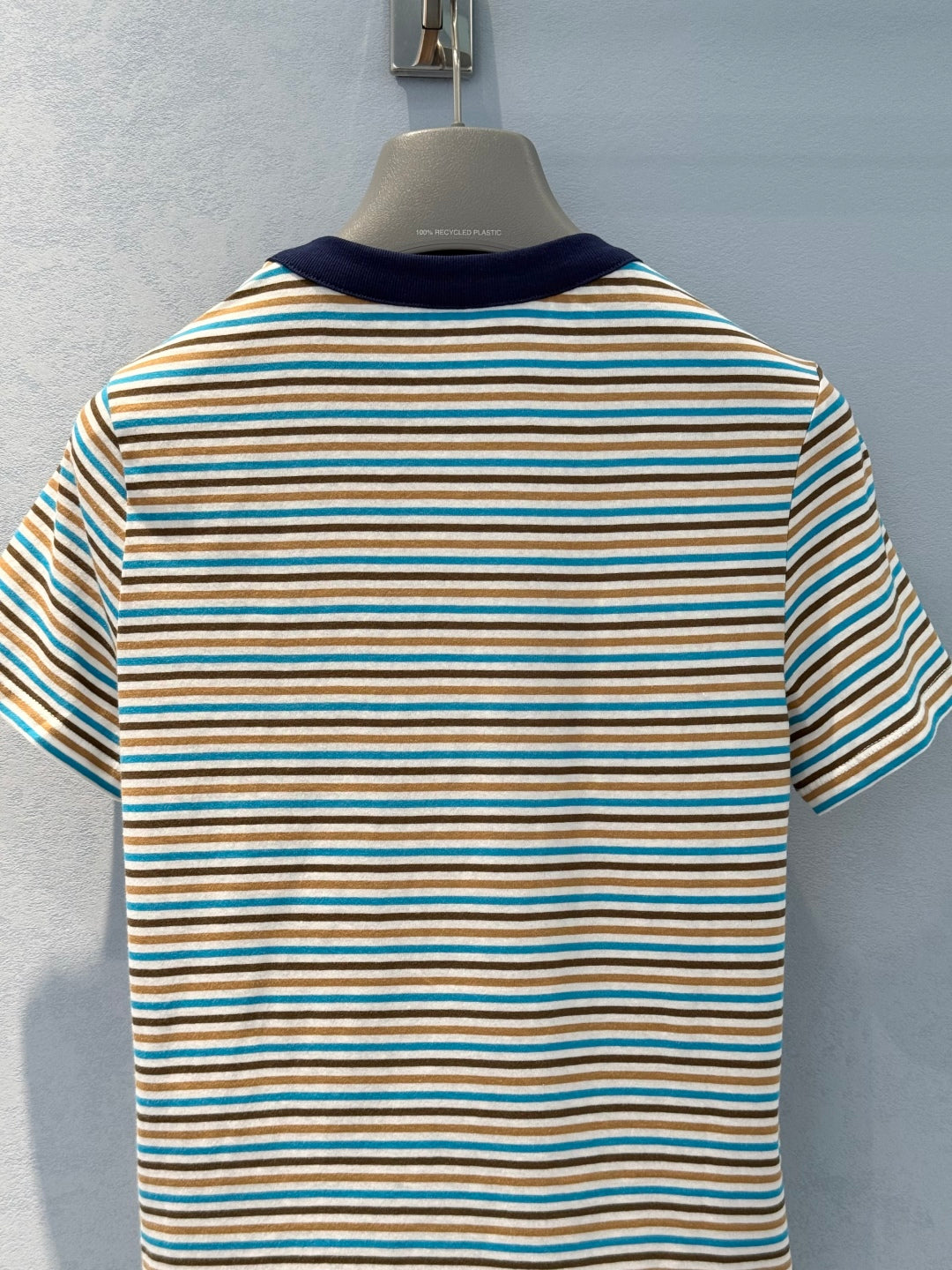 Prada 25 Striped T-shirt Multicolor Cotton 220087
