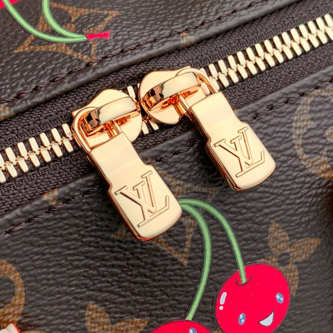 Speedy BandouliÃ¨re Cherry bag Brown Beige Monogram Canvas 251532