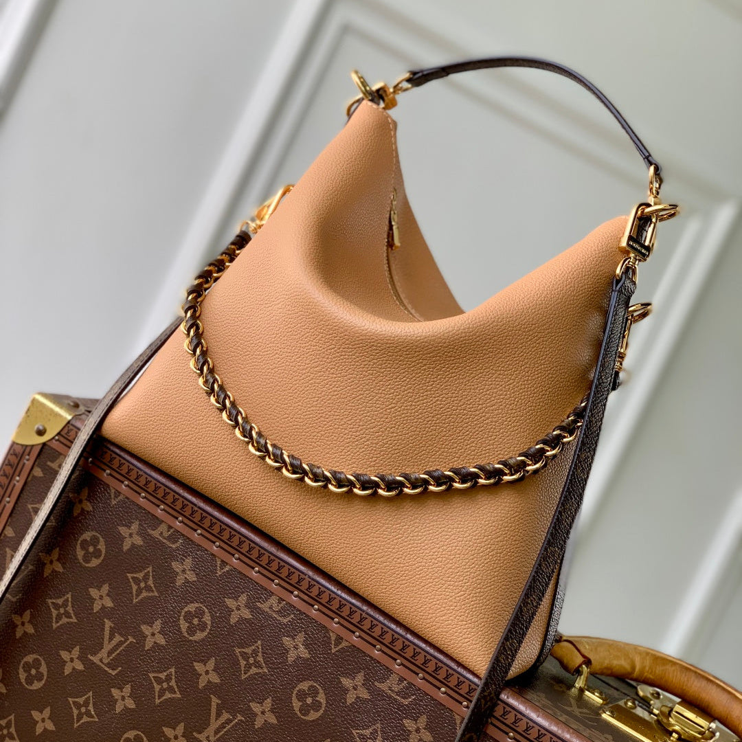 LV 2025 Multipass Bag Arizona Beige mix Brown Canvas Calfskin 347361