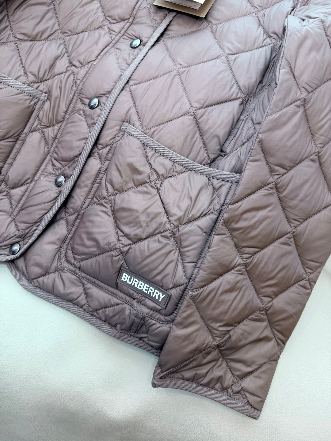 Burberry 25 Jacket Whimshy Pink Nylon Cotton